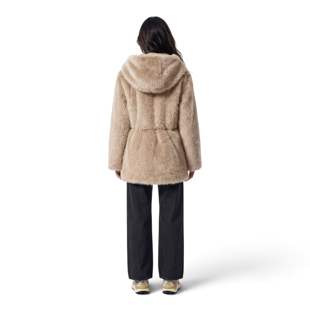 ZURICH JACKET - CAPPOTTO CORTO IN PELLICCIA SINTETICA