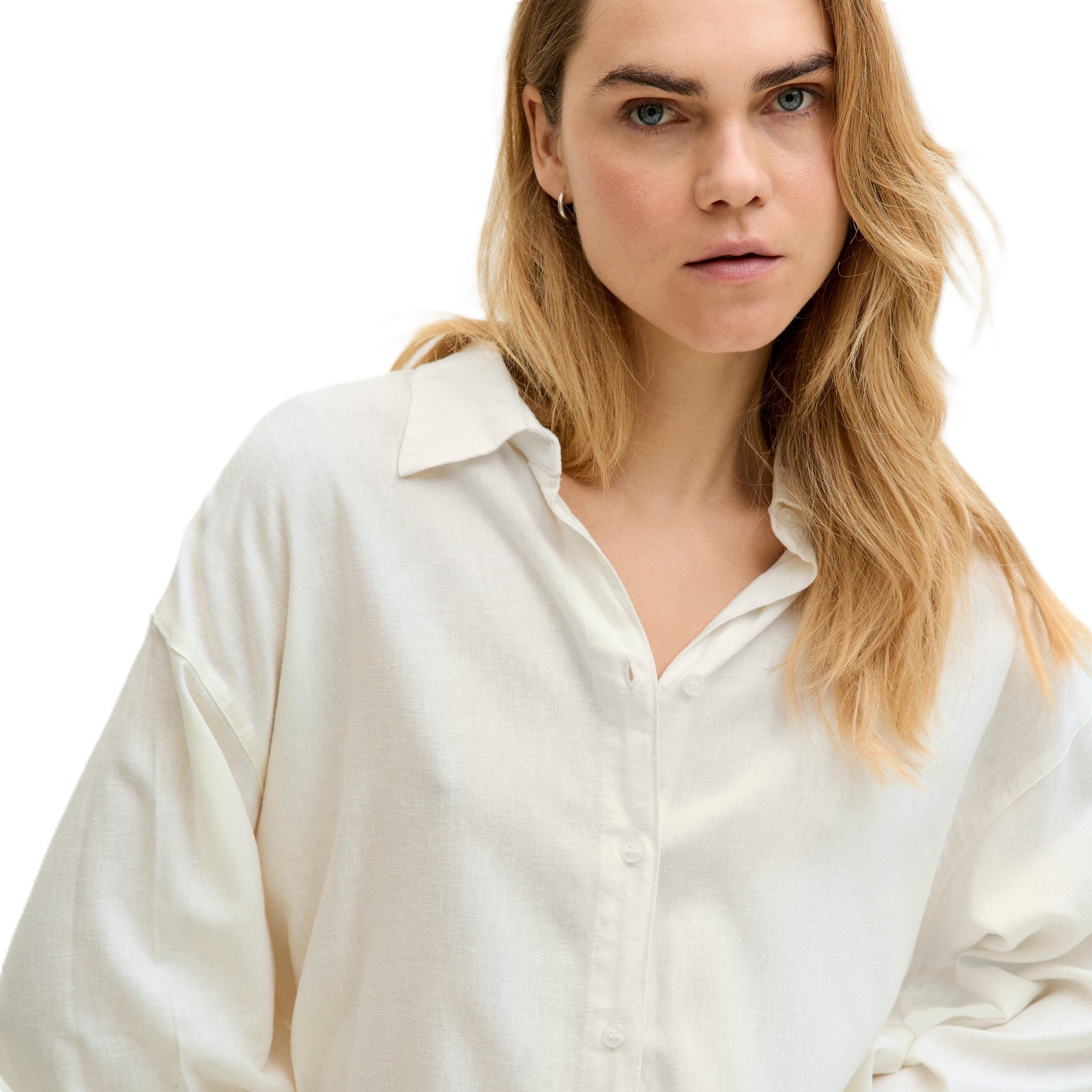 ALMIRA LINEN BLEND SHIRT