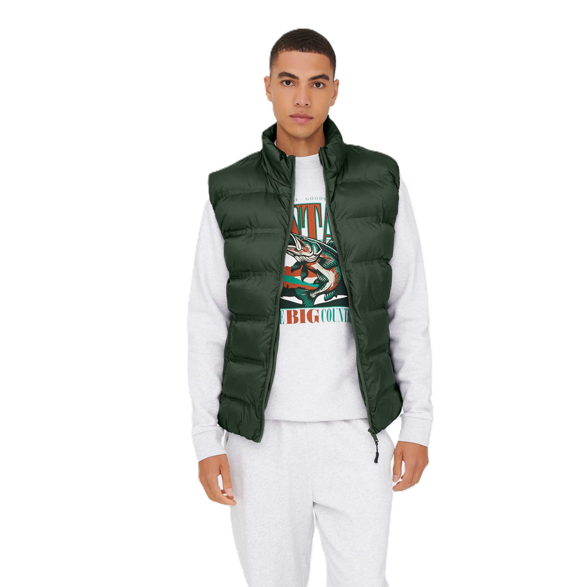 ONSUNION SEAMLESS LIFE PUFFER VEST