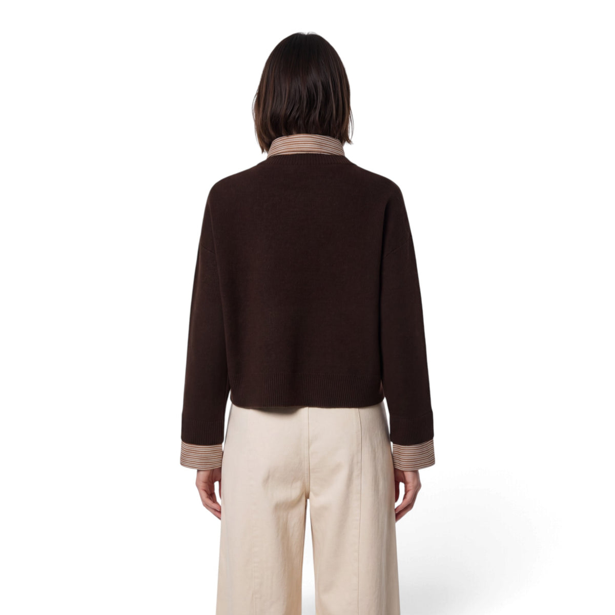 ERIT SHIRT LAYERED KNIT