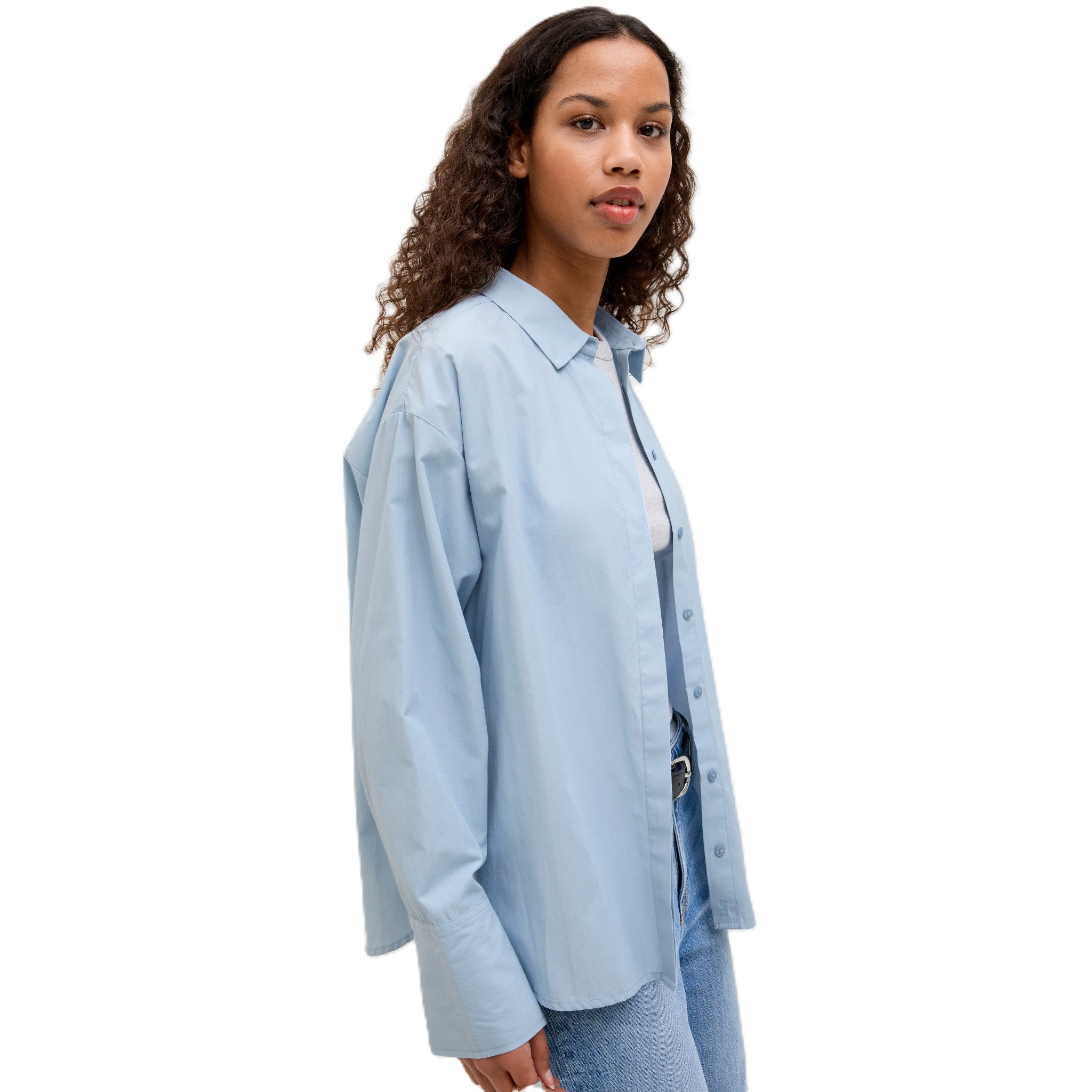 CARO POPLIN RELAX SHIRT