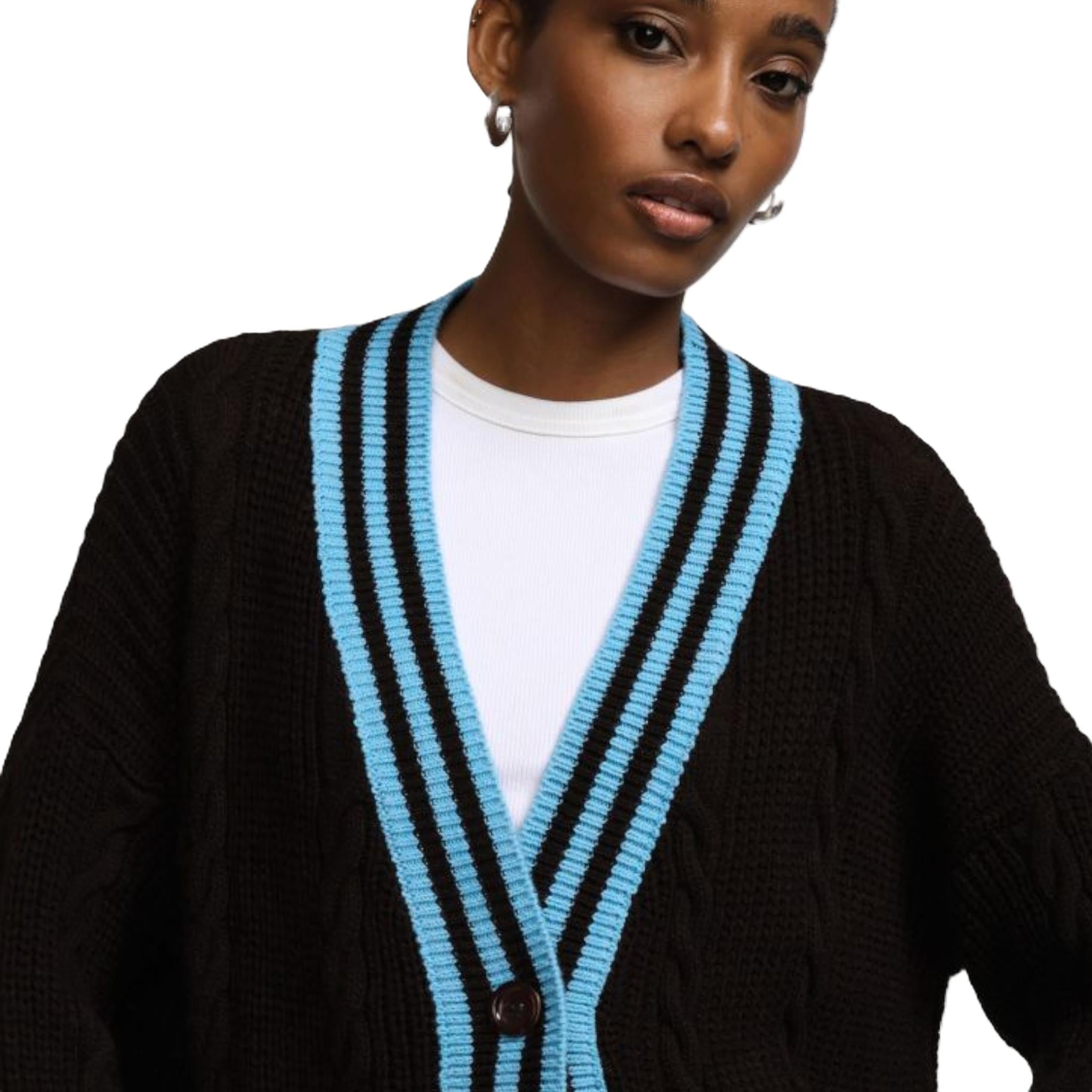 CARDIGAN A MAGLIA CON BOTTONI