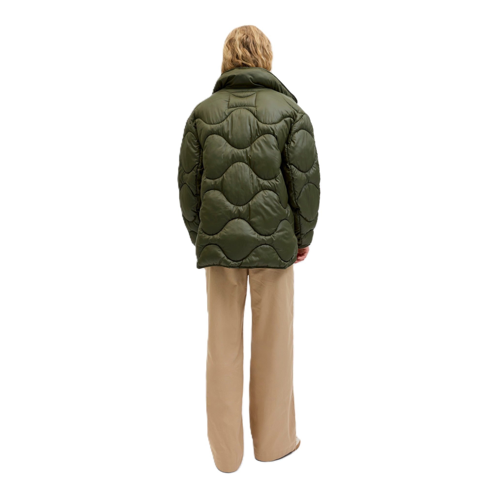 JXSTELLA SHINY QUILTED JACKET