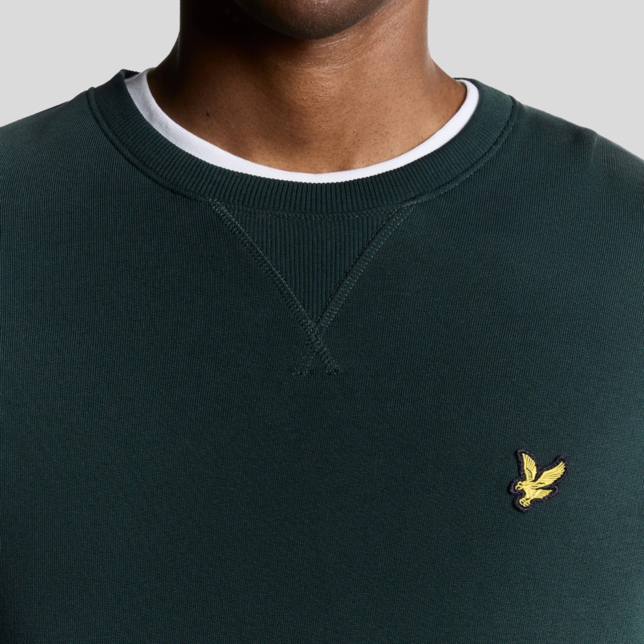 BRUSHED BACK CREW NECK SWEATSHIRT