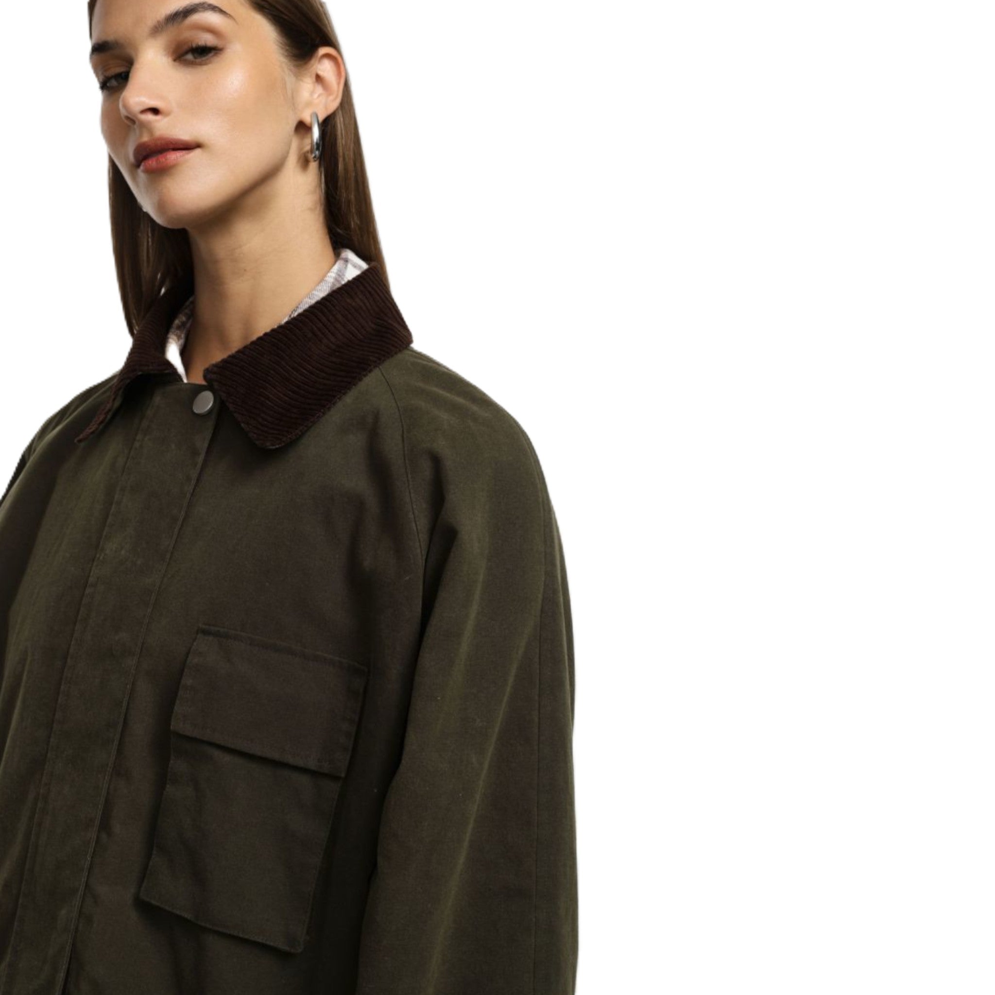 PARKA CON COLLO STRUTTURATO