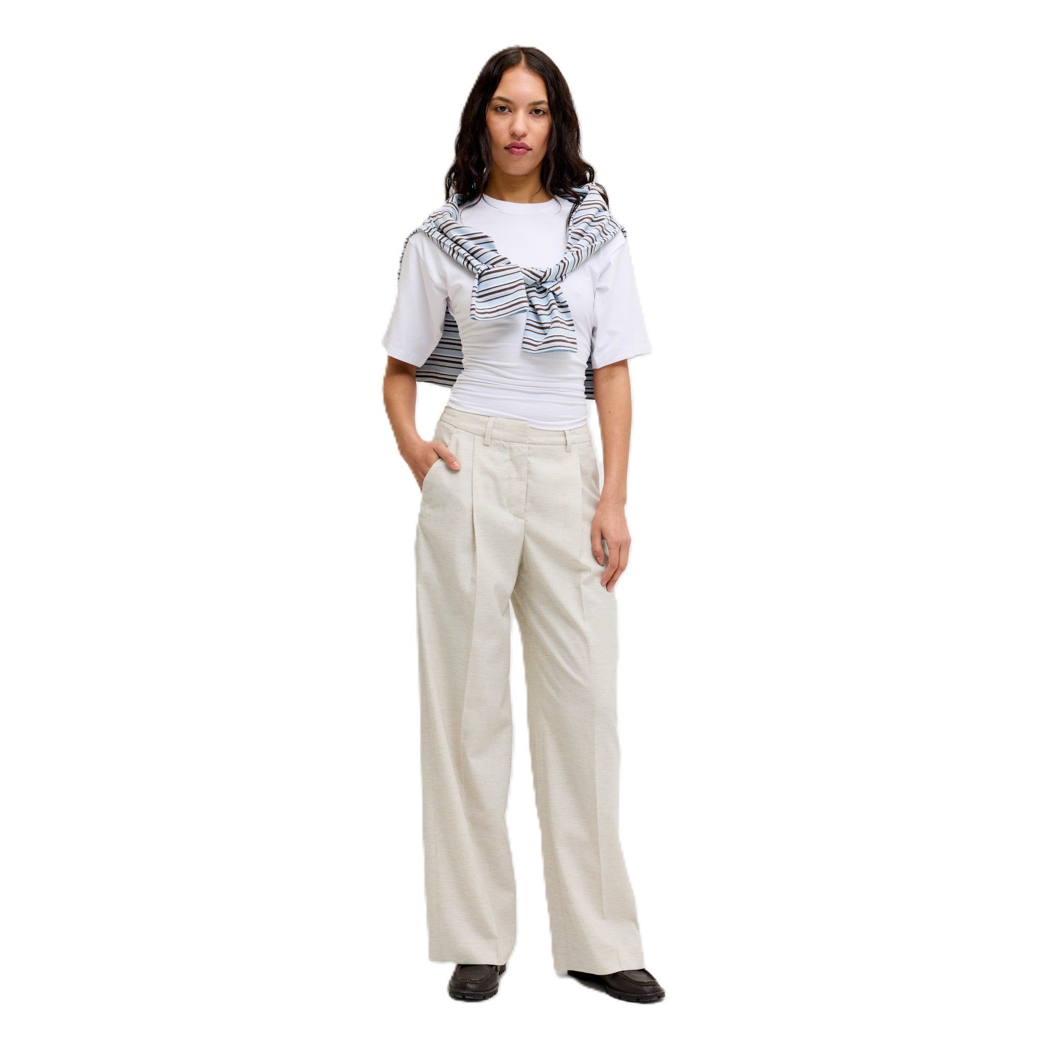 ELLIS STRUCTURED WIDE PANT