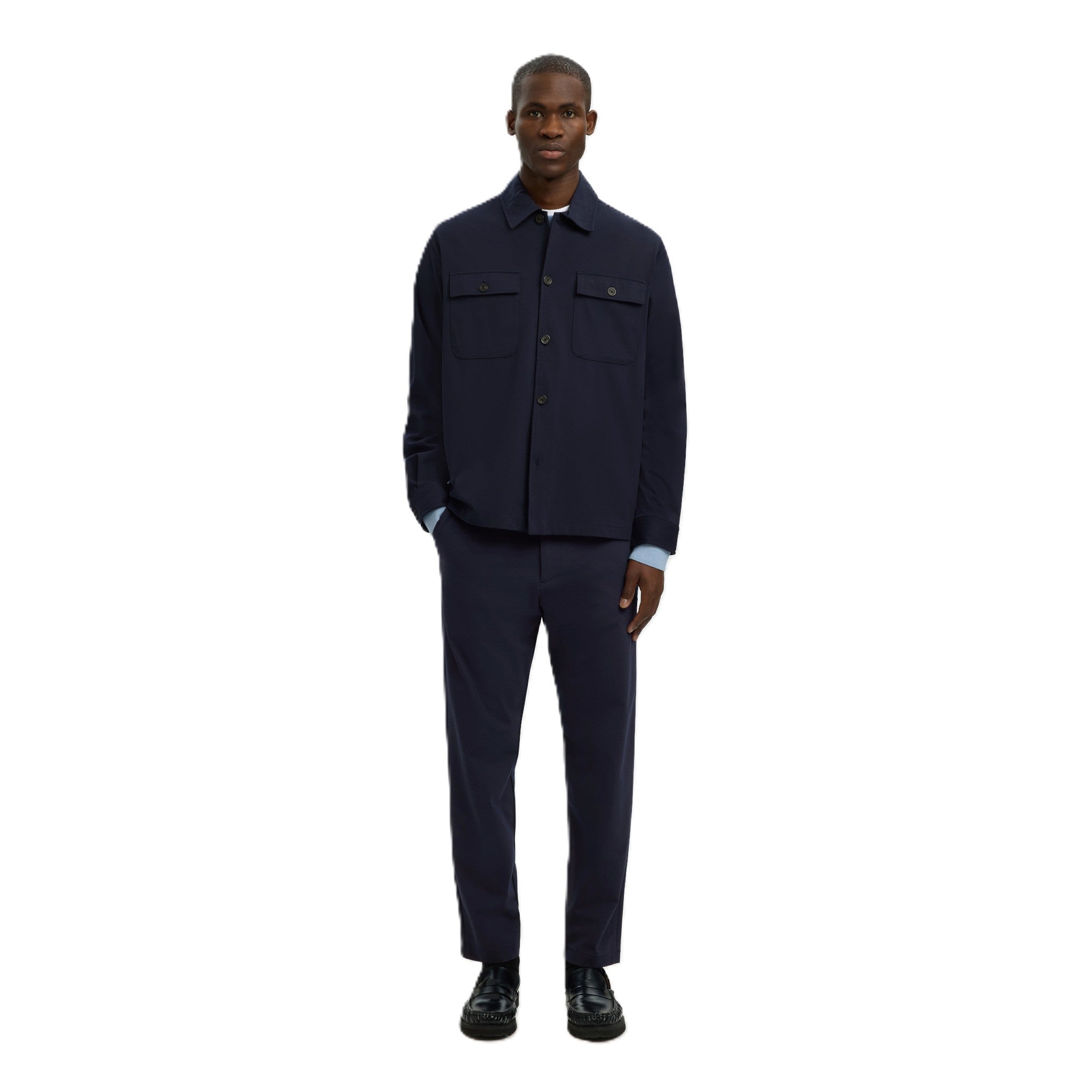 LORENT BI-STRETCH OVERSHIRT