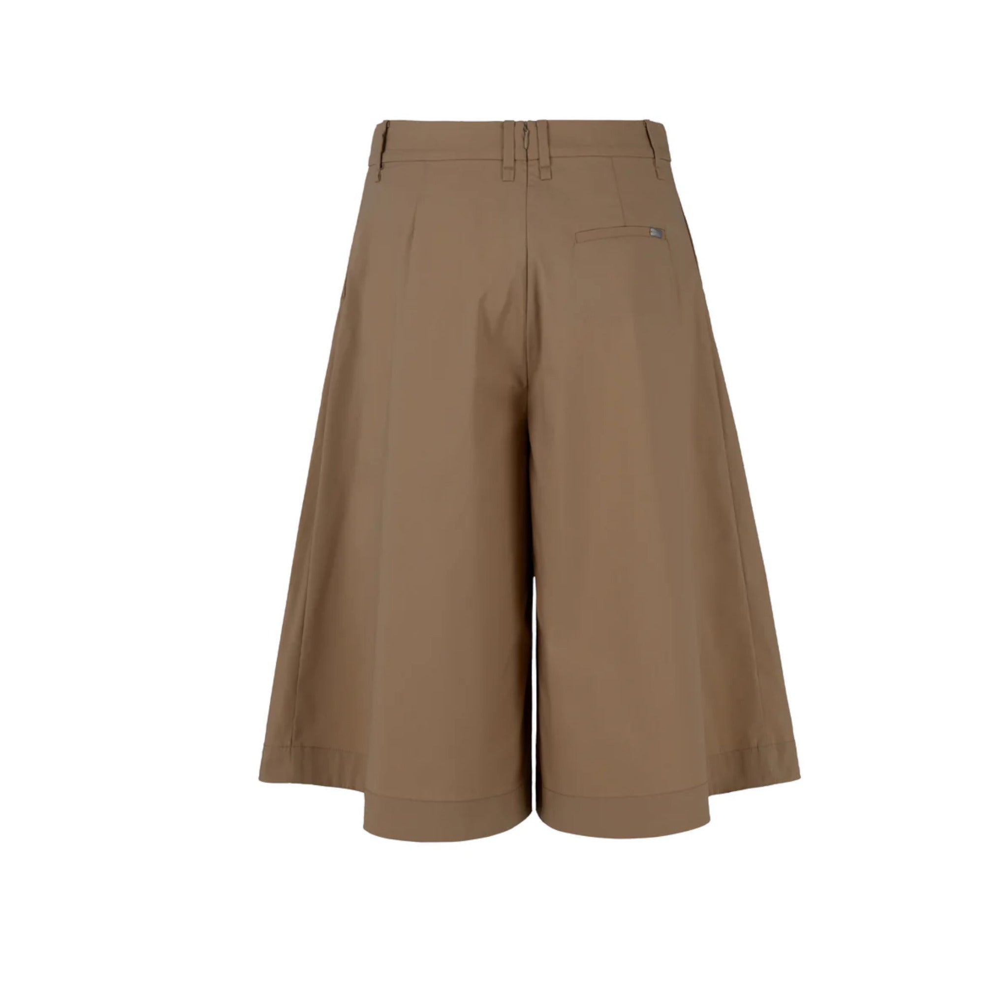 PANTALONI WIDE FIT IN RASO DI COTONE