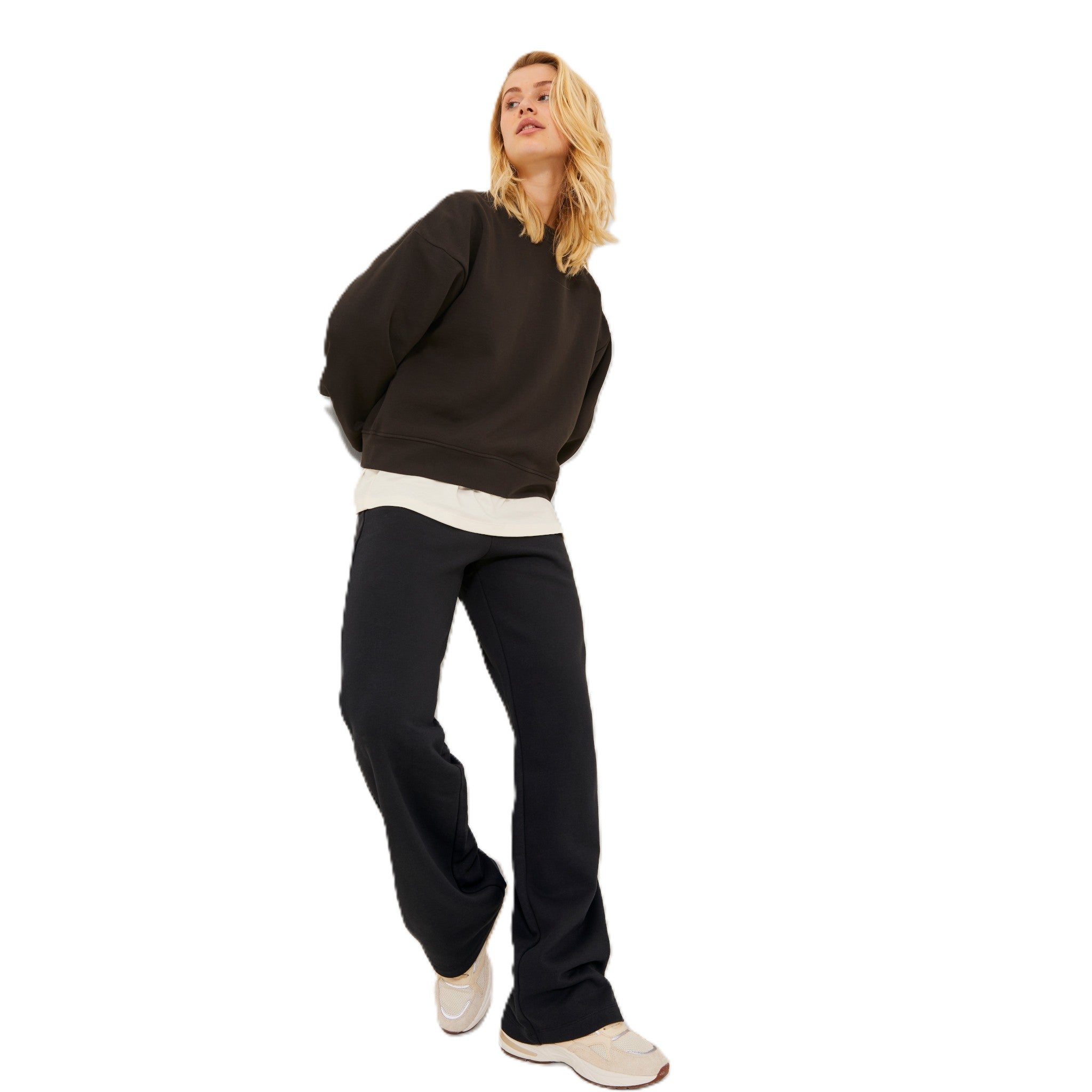 JXALLY REG WIDE HW PANTS