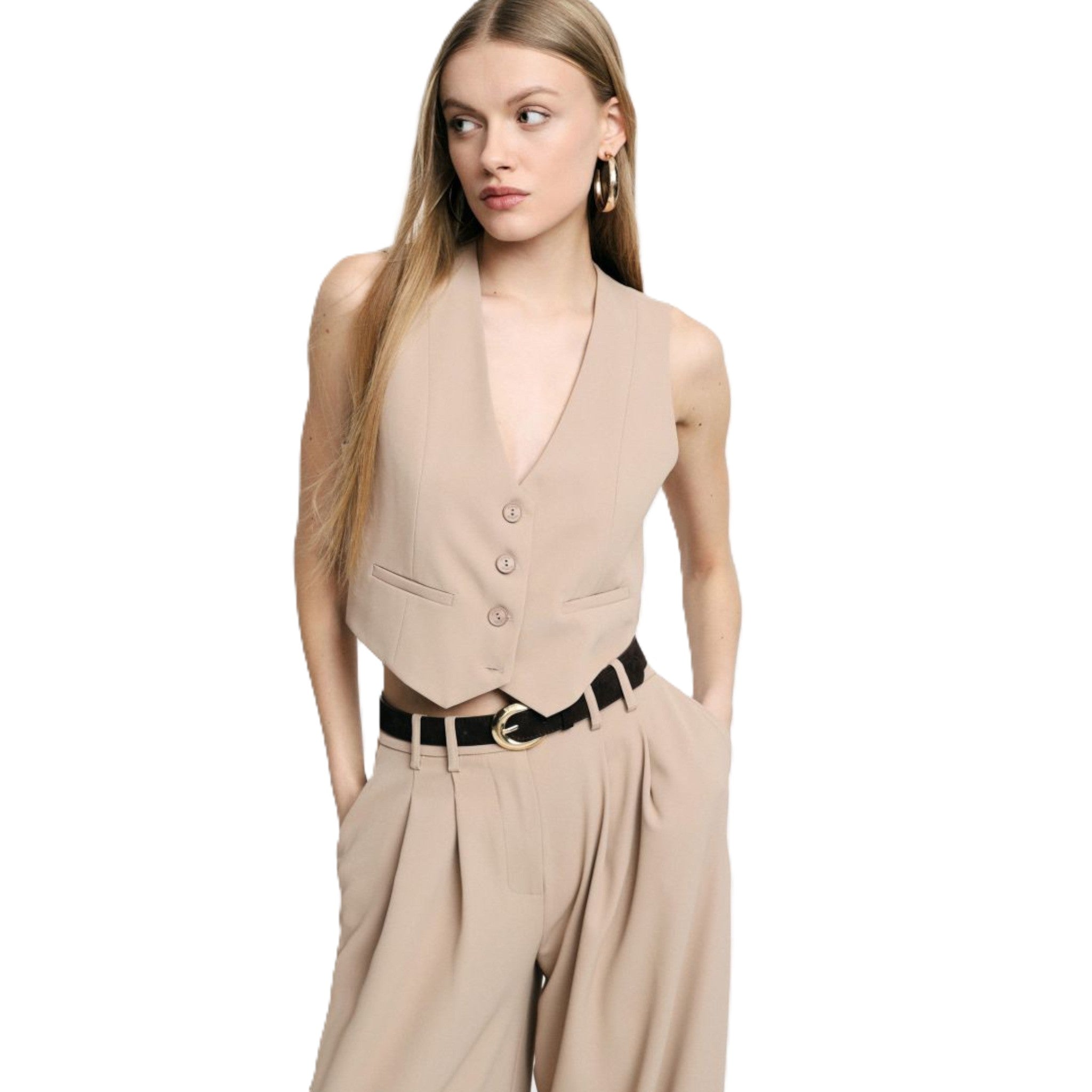 GILET CROPPED