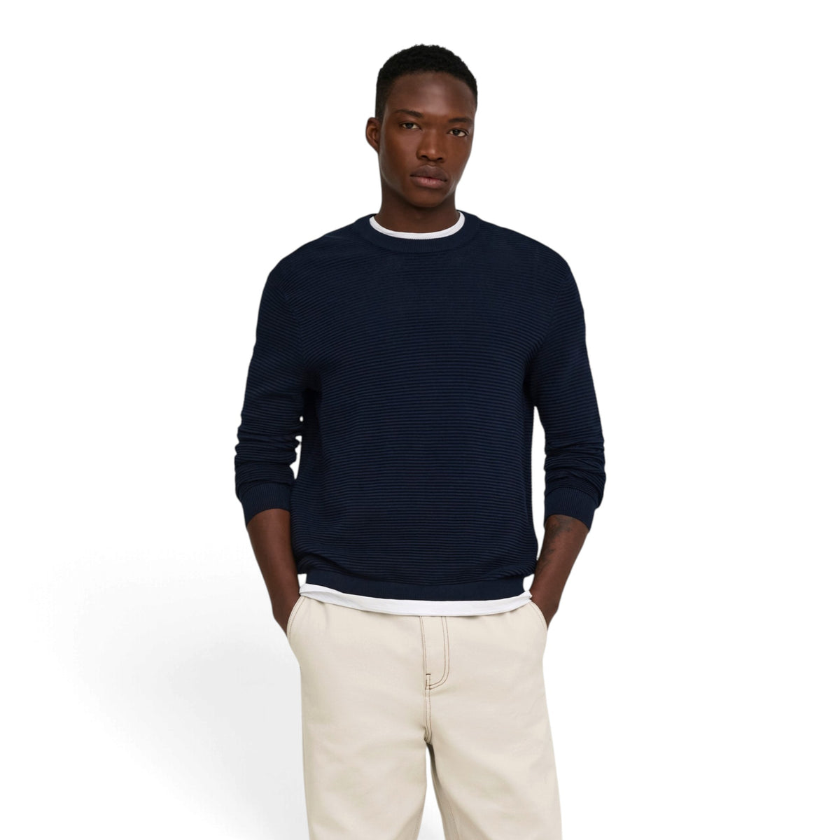 RON CREW NECK KNIT