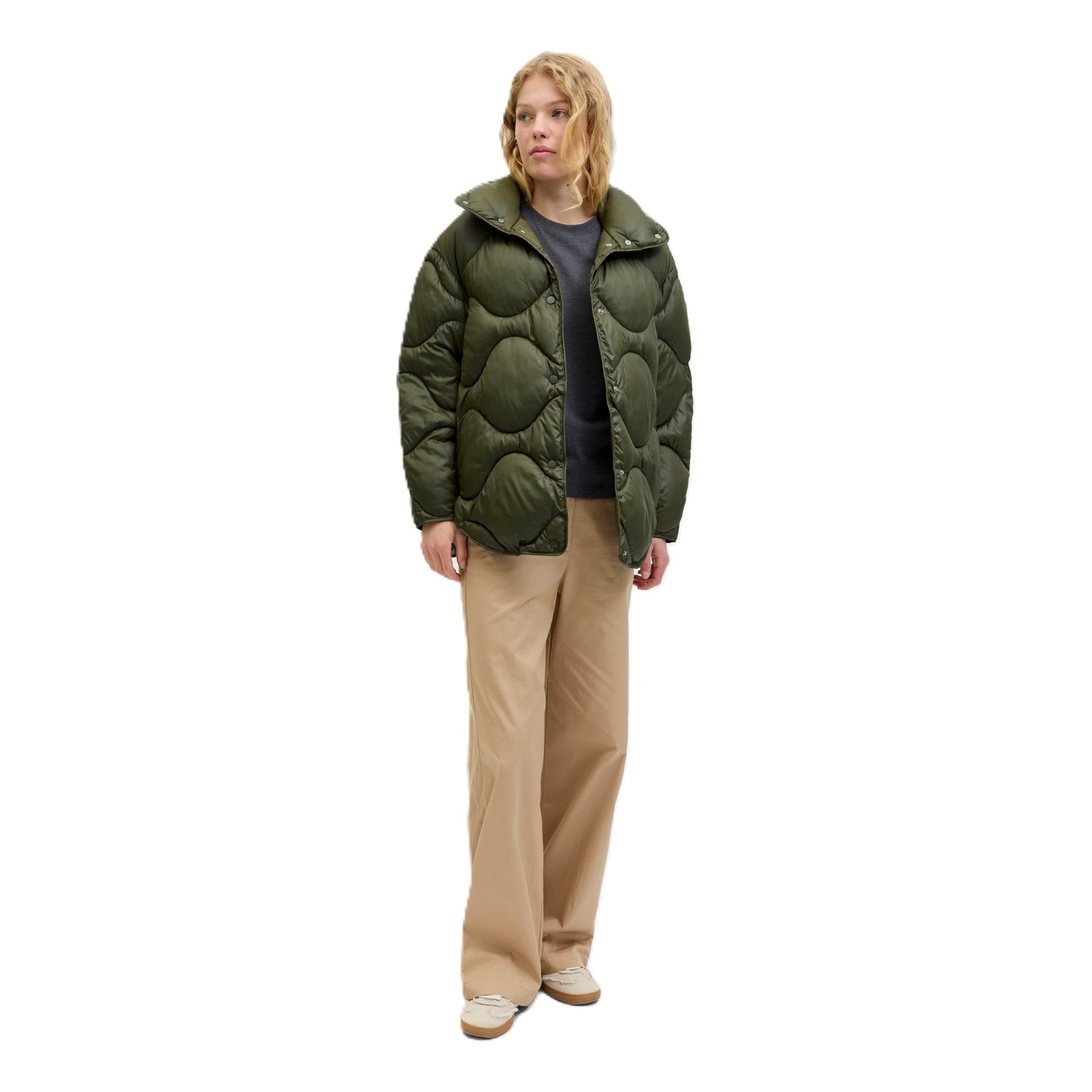JXSTELLA SHINY QUILTED JACKET