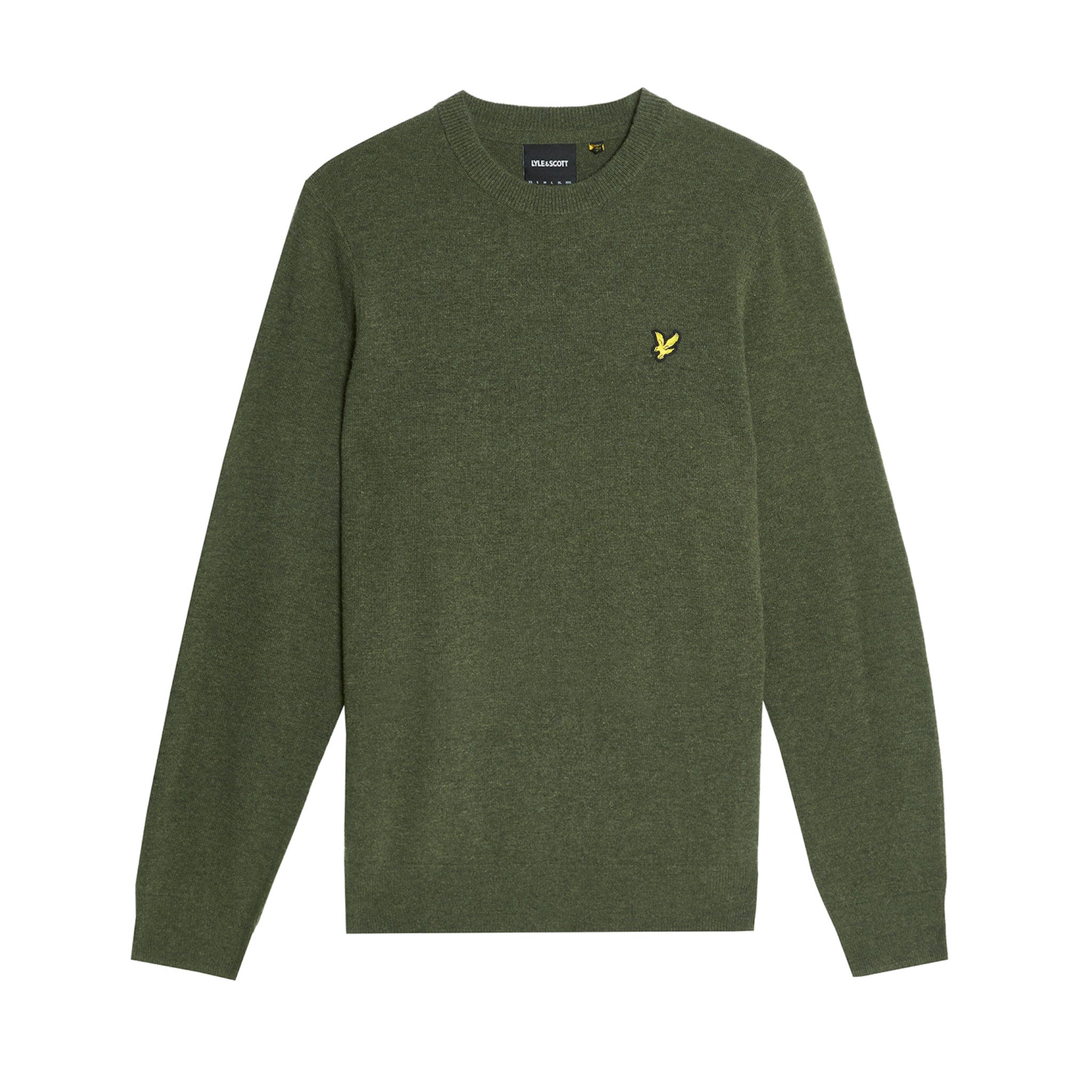LAMBSWOOL BLEND CREW NECK JUMPER