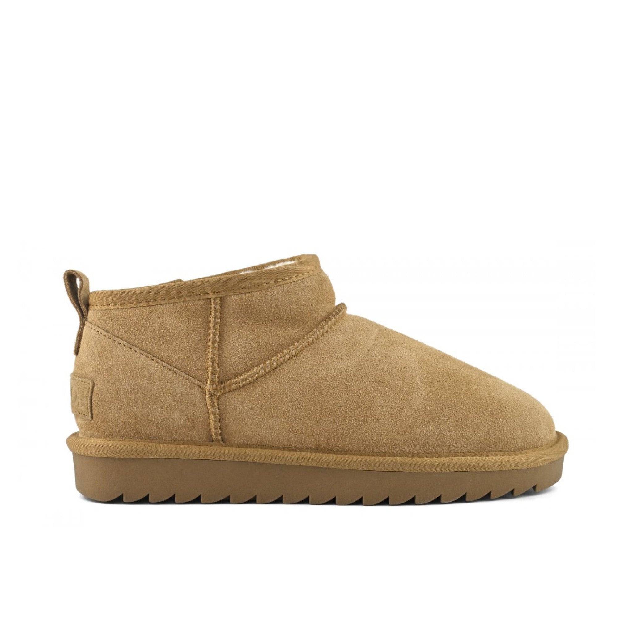 STIVALE BASSO INVERNALE IN PELLE SCAMOSCIATA