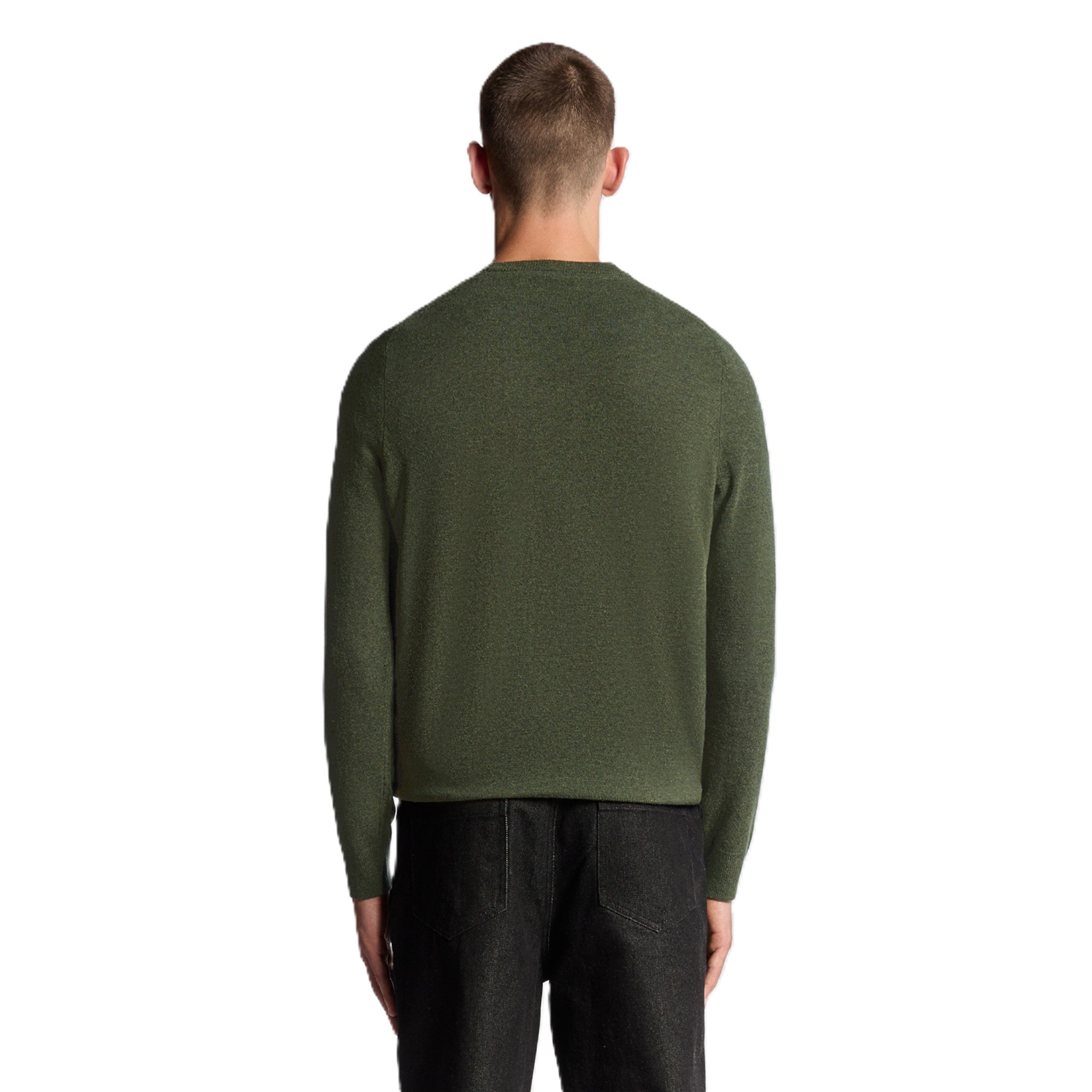 LAMBSWOOL BLEND CREW NECK JUMPER