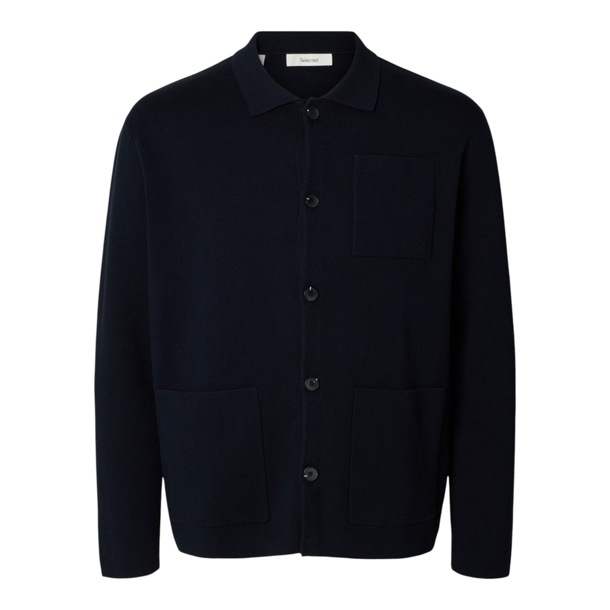 MIKE LIGHT POLO CARDIGAN