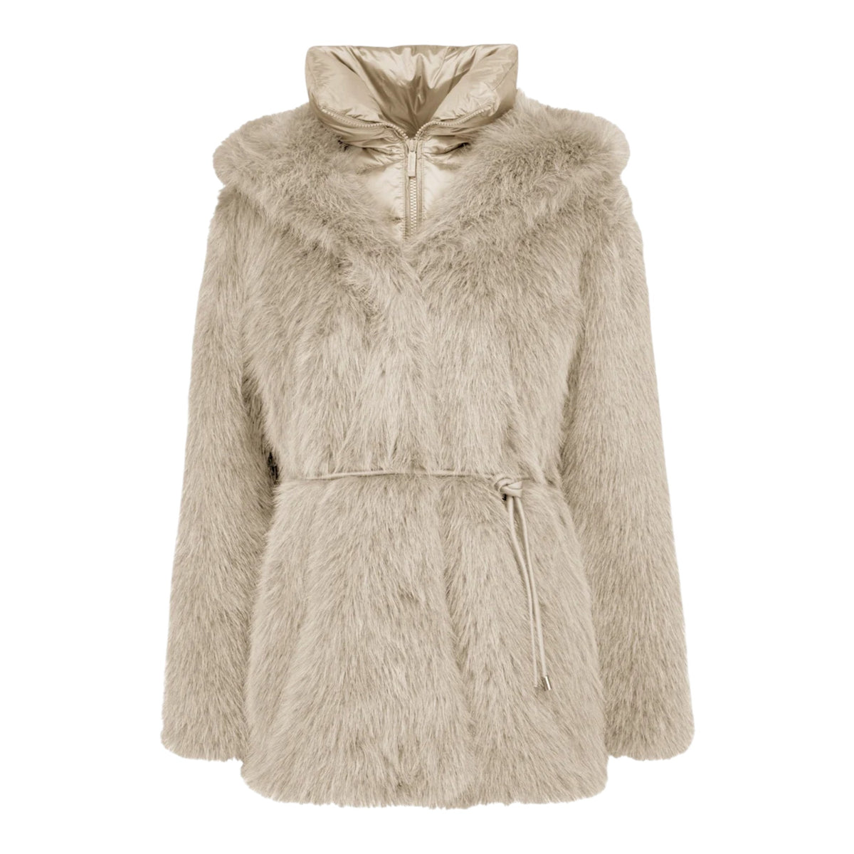 ZURICH JACKET - CAPPOTTO CORTO IN PELLICCIA SINTETICA