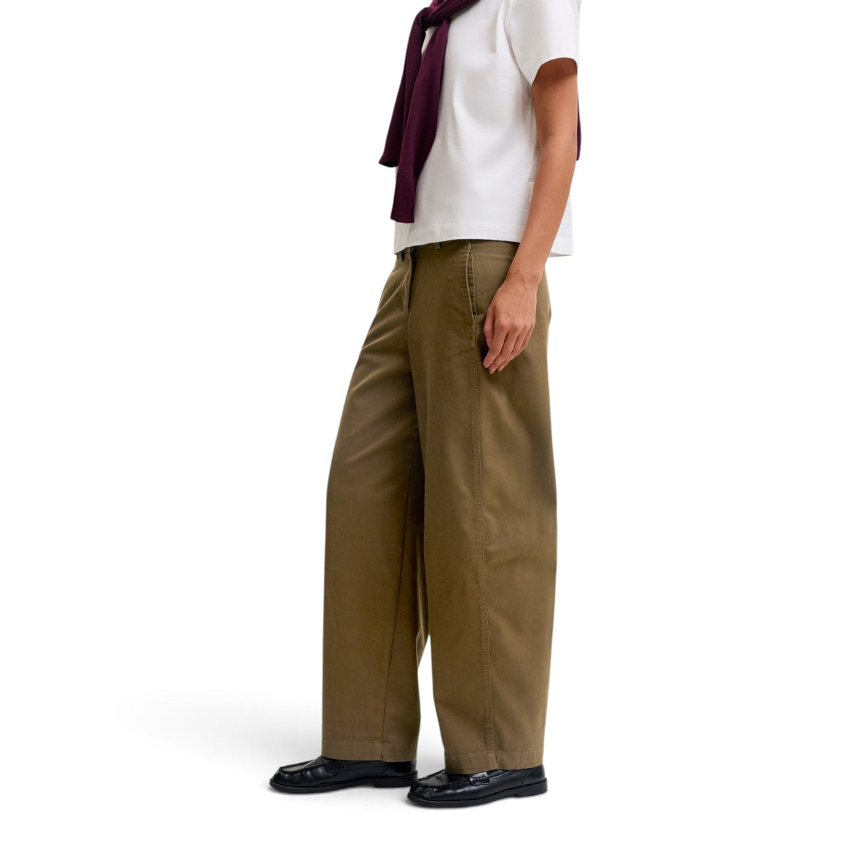 HAZEL KIRA BARREL PANTS