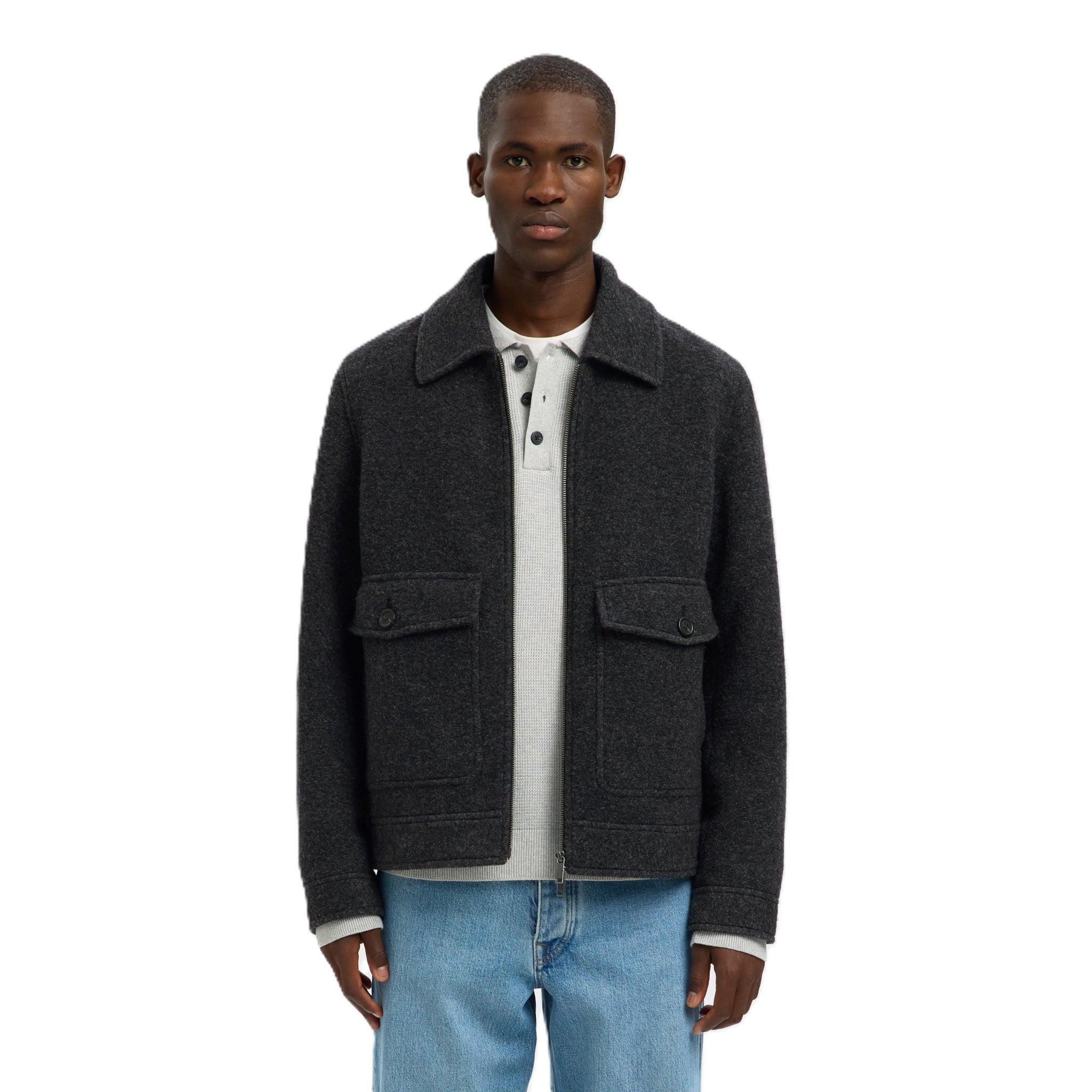 SLHJAKOB WOOL BLEND JKT
