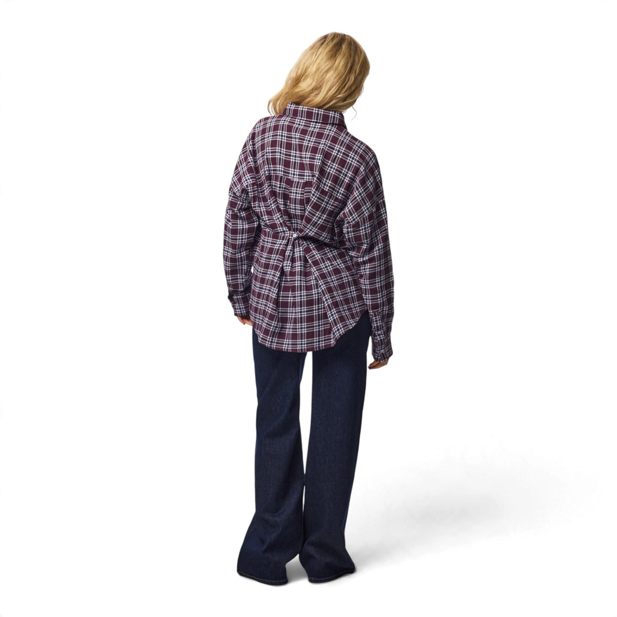 VIOLET FLANNEL SHIRT