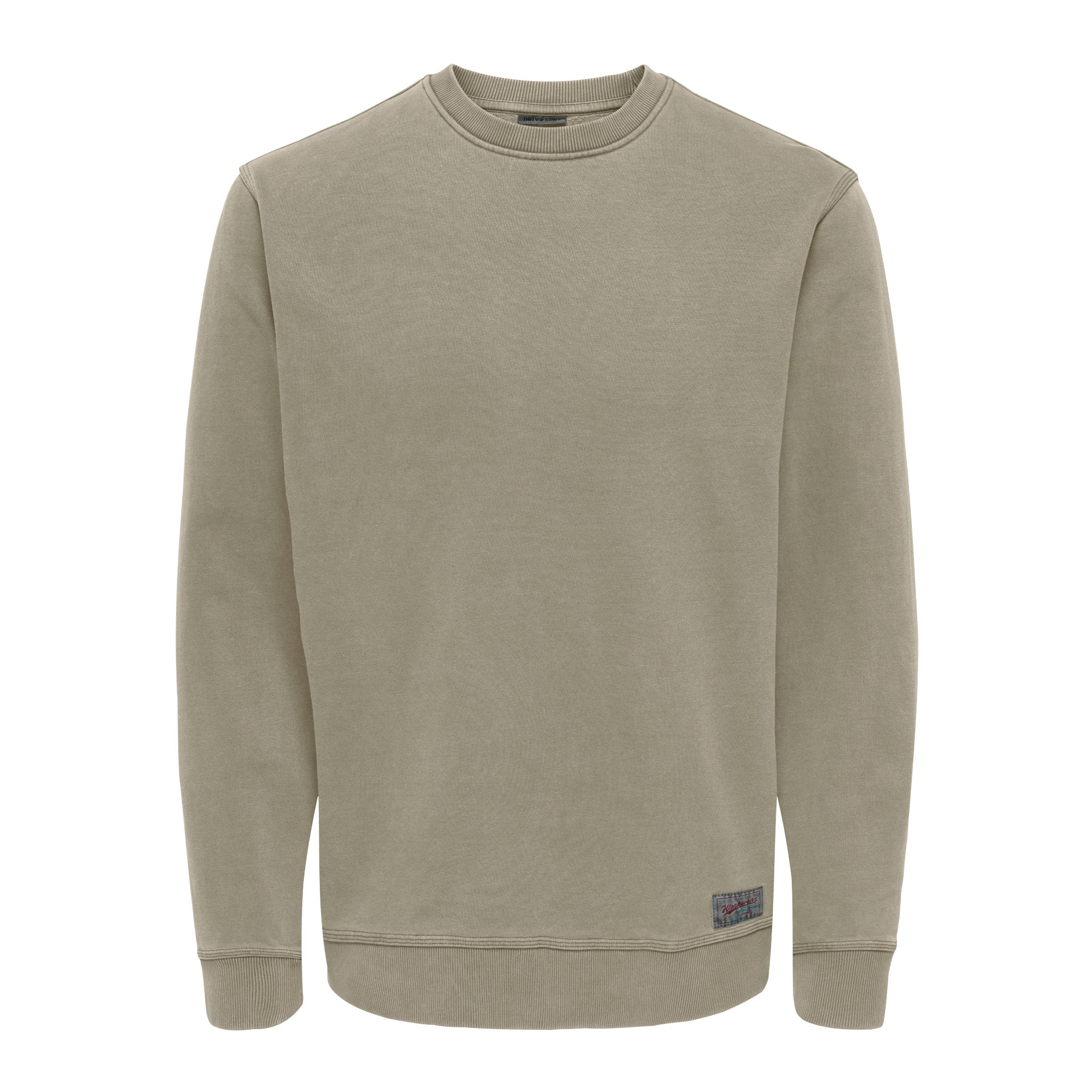 ONSBROCK WASHED LOGO CREW SWEAT