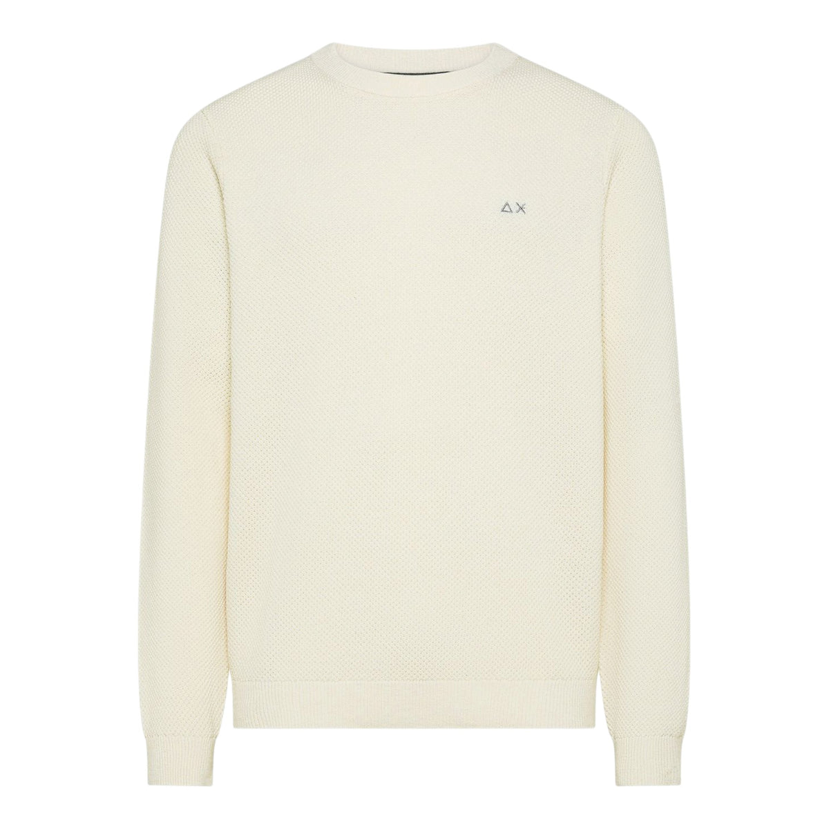 MAGLIA GIROCOLLO IN LANA E COTONE