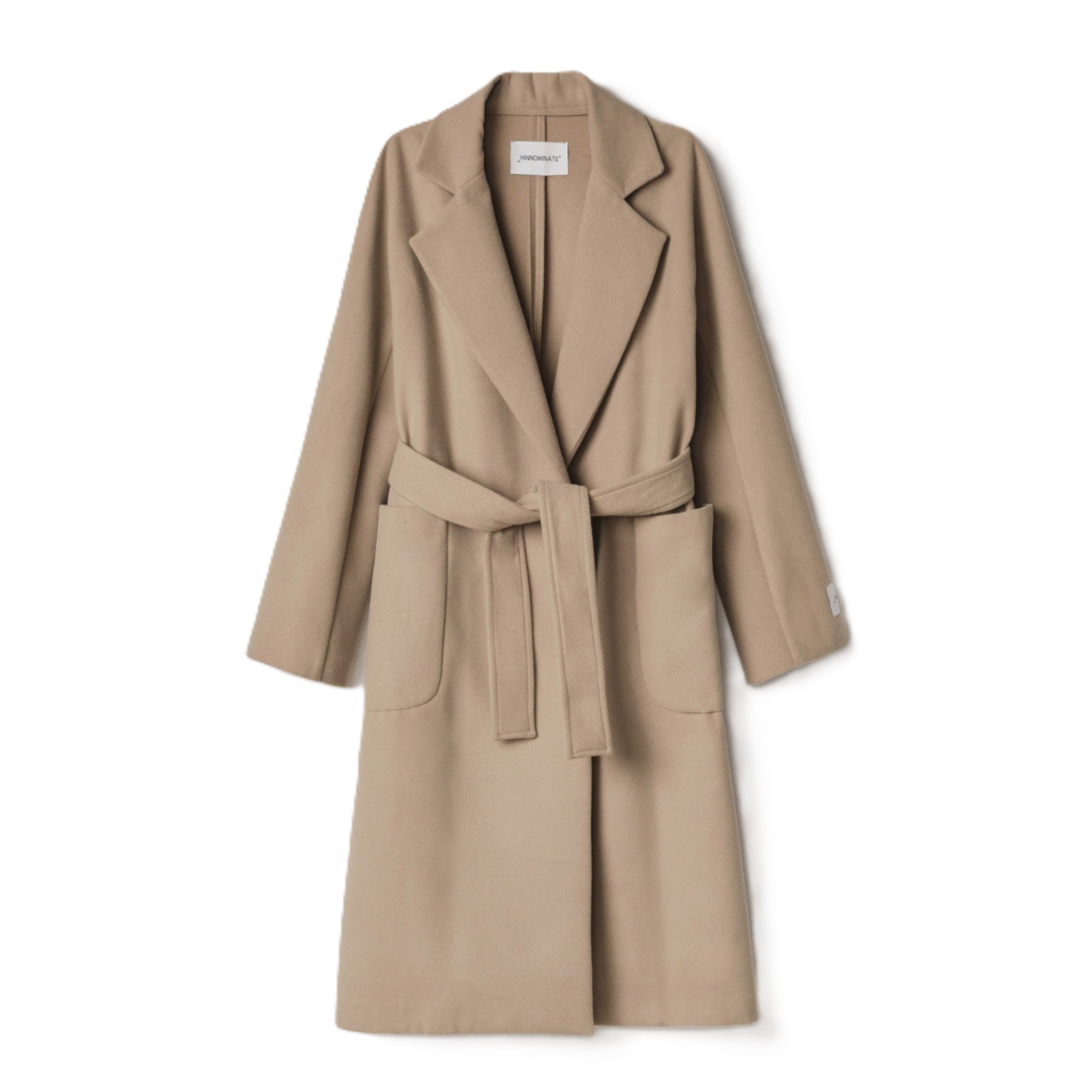 CAPPOTTO IN PANNO ACCAPPATOIO CON CINTURA