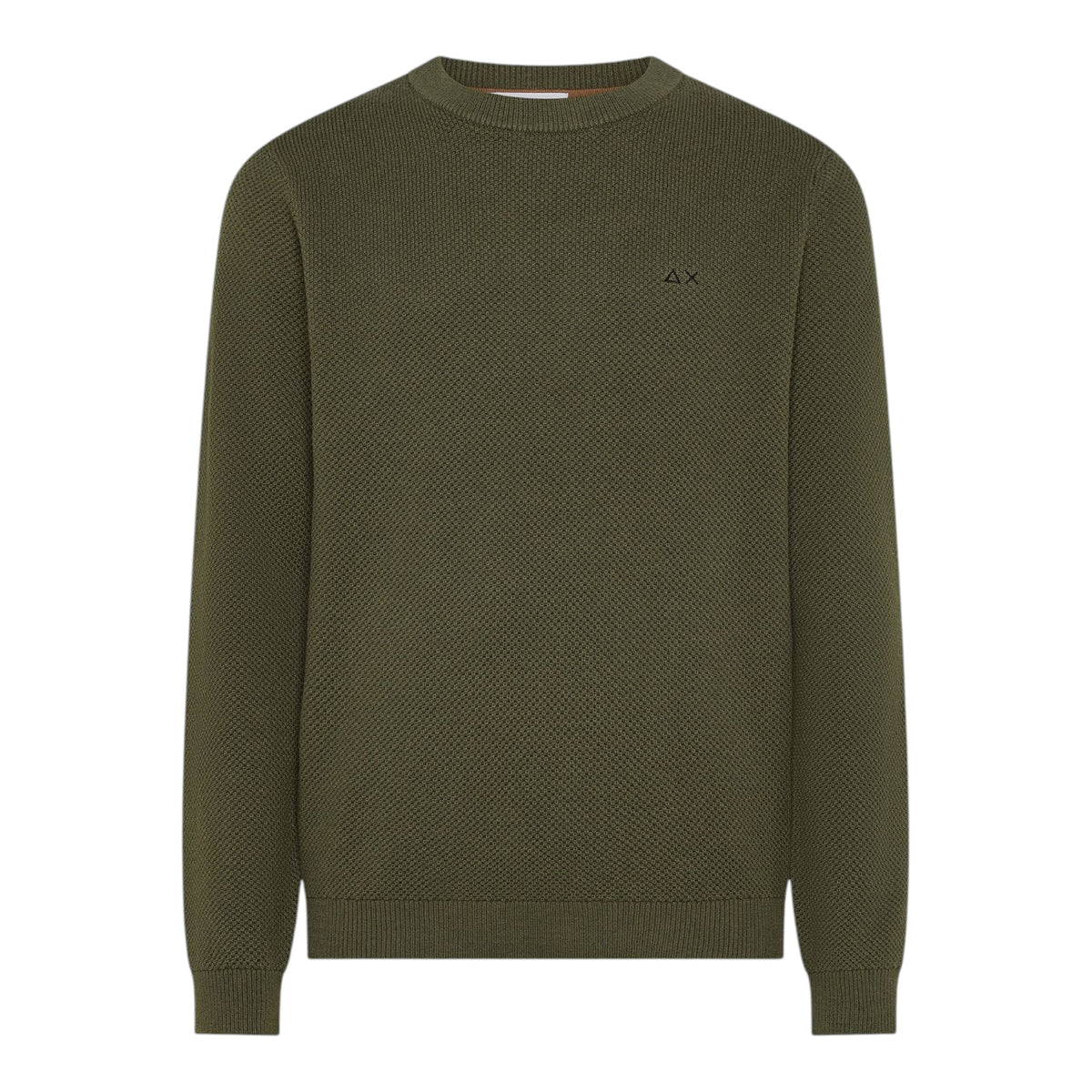 MAGLIA GIROCOLLO IN LANA E COTONE