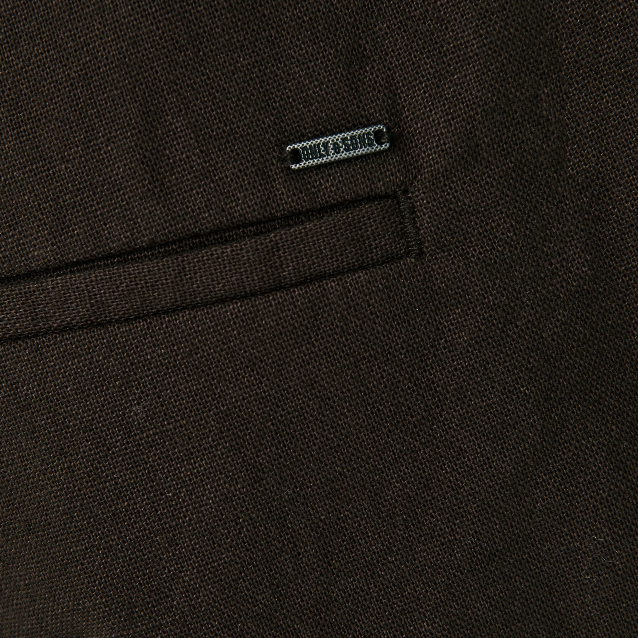 LINUS CROP COT LIN PANT