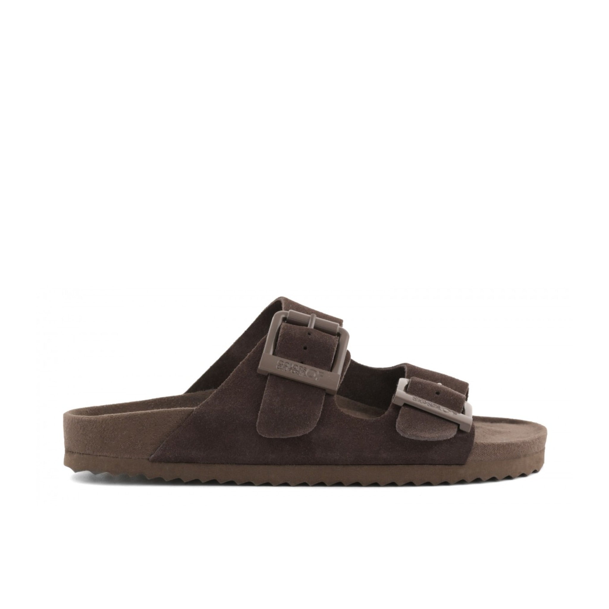 SANDALO IN PELLE SCAMOSCIATA
