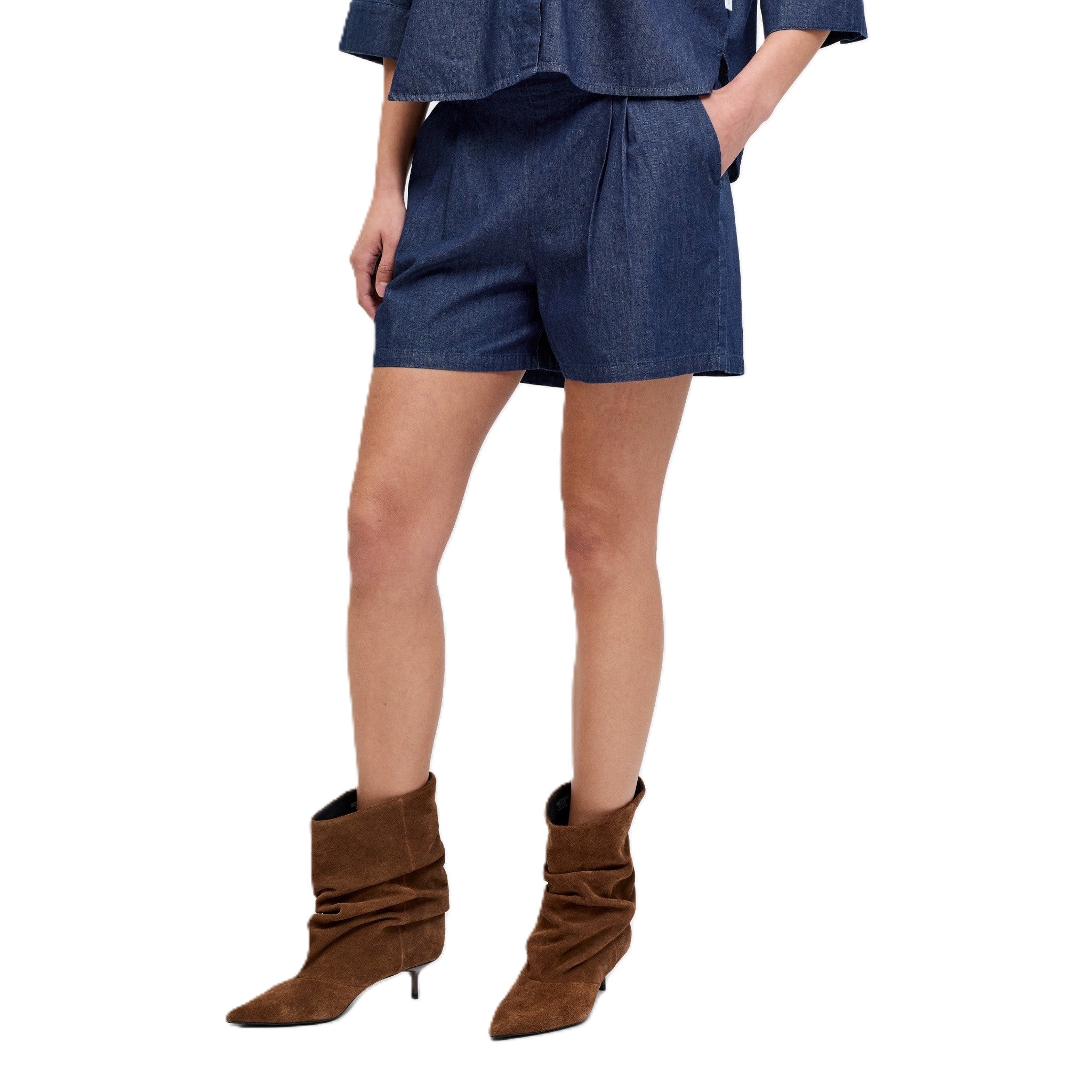 DEBBY CHAMBRAY SHORTS
