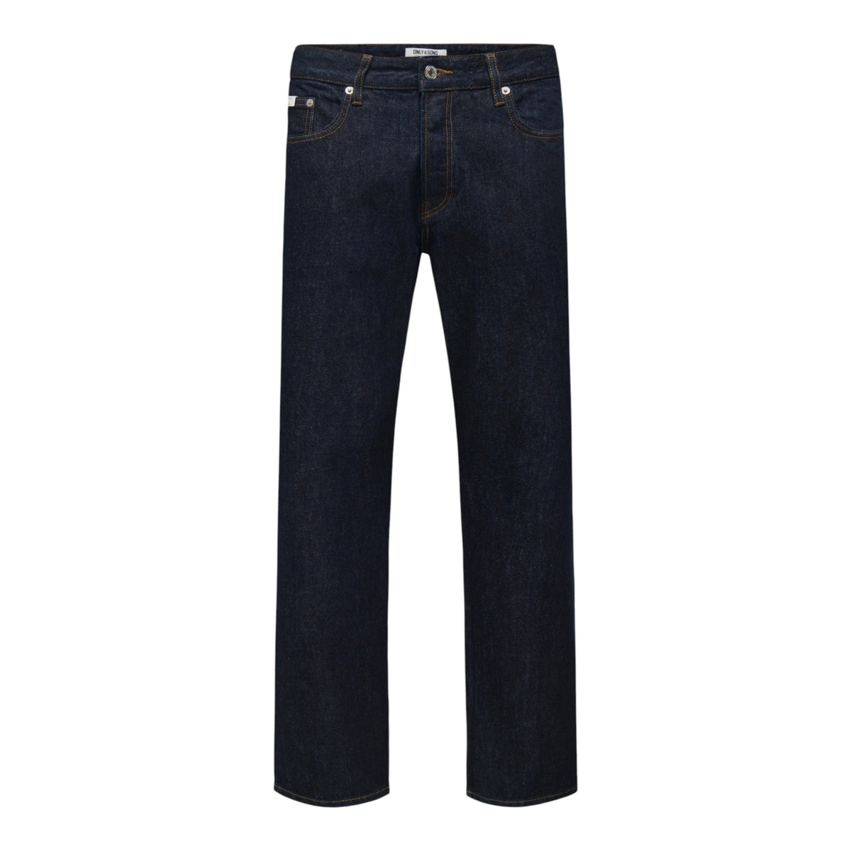 EDGE STRAIGHT RINSE DENIM