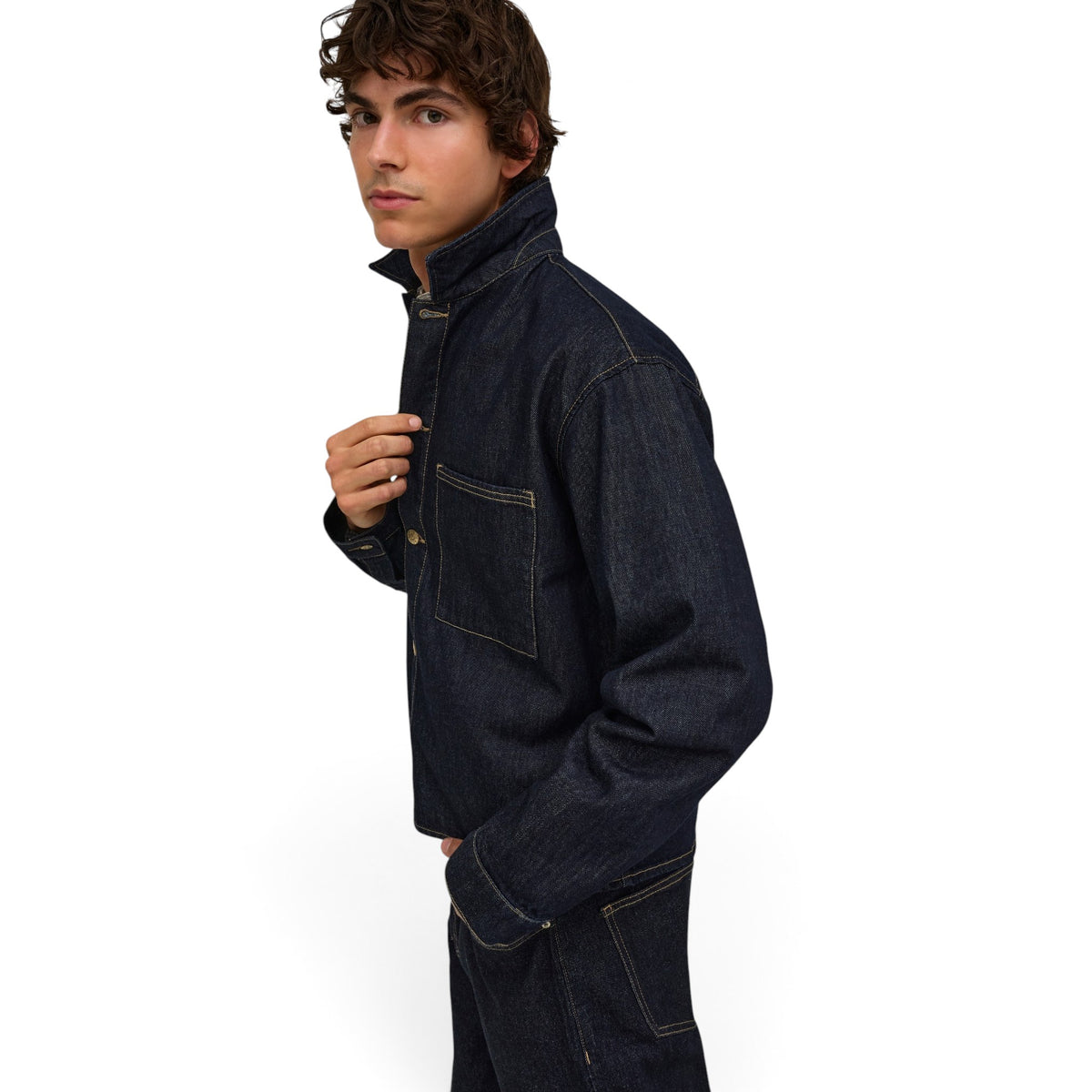 SPRICK BOX DENIM JACKET