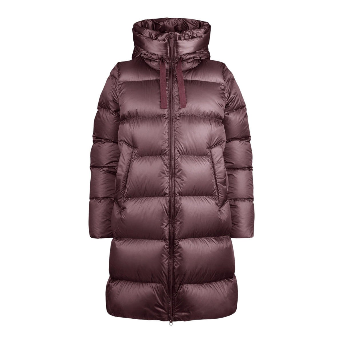 GENEVA JACKET - PIUMINO LUNGO IN NYLON LUCIDO