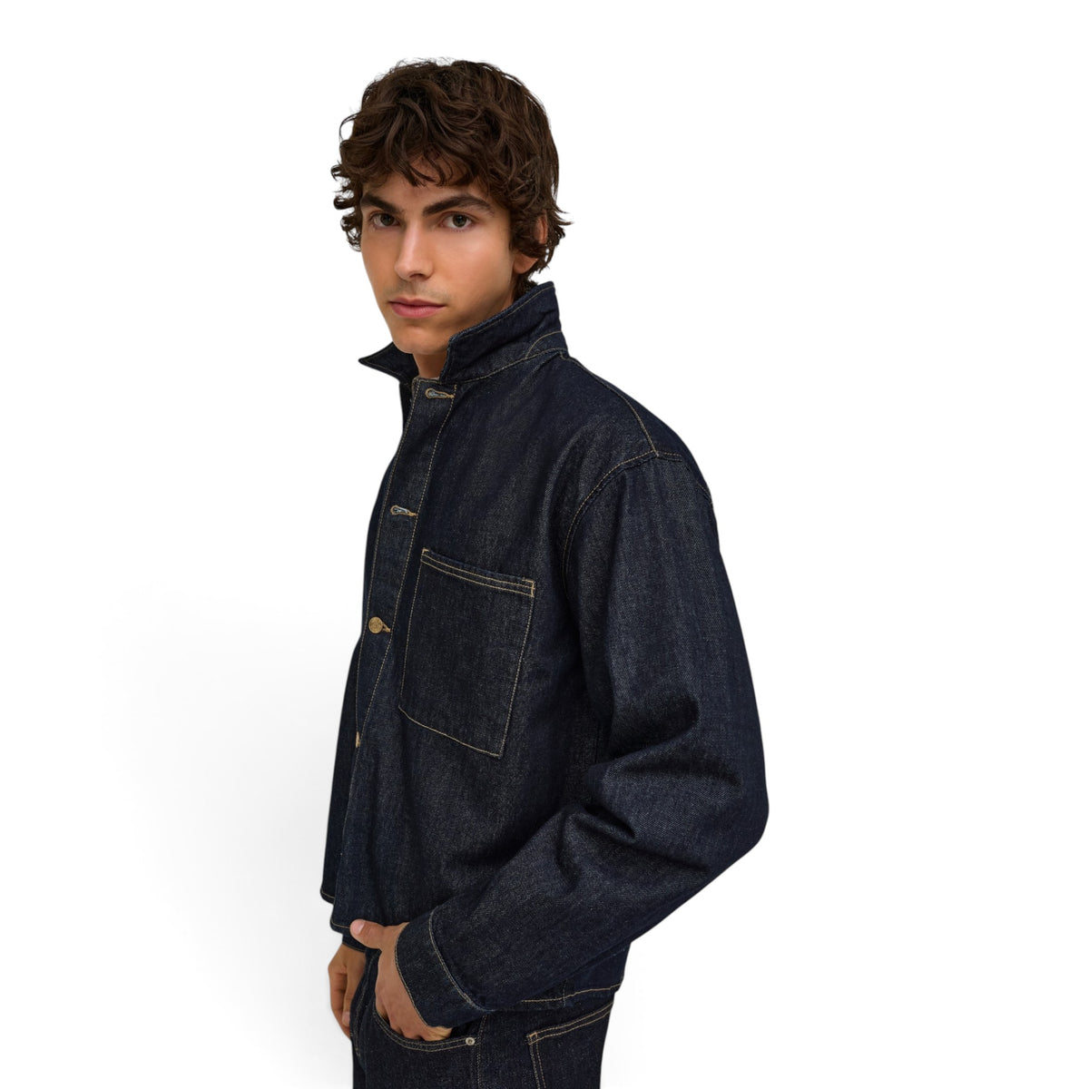 SPRICK BOX DENIM JACKET