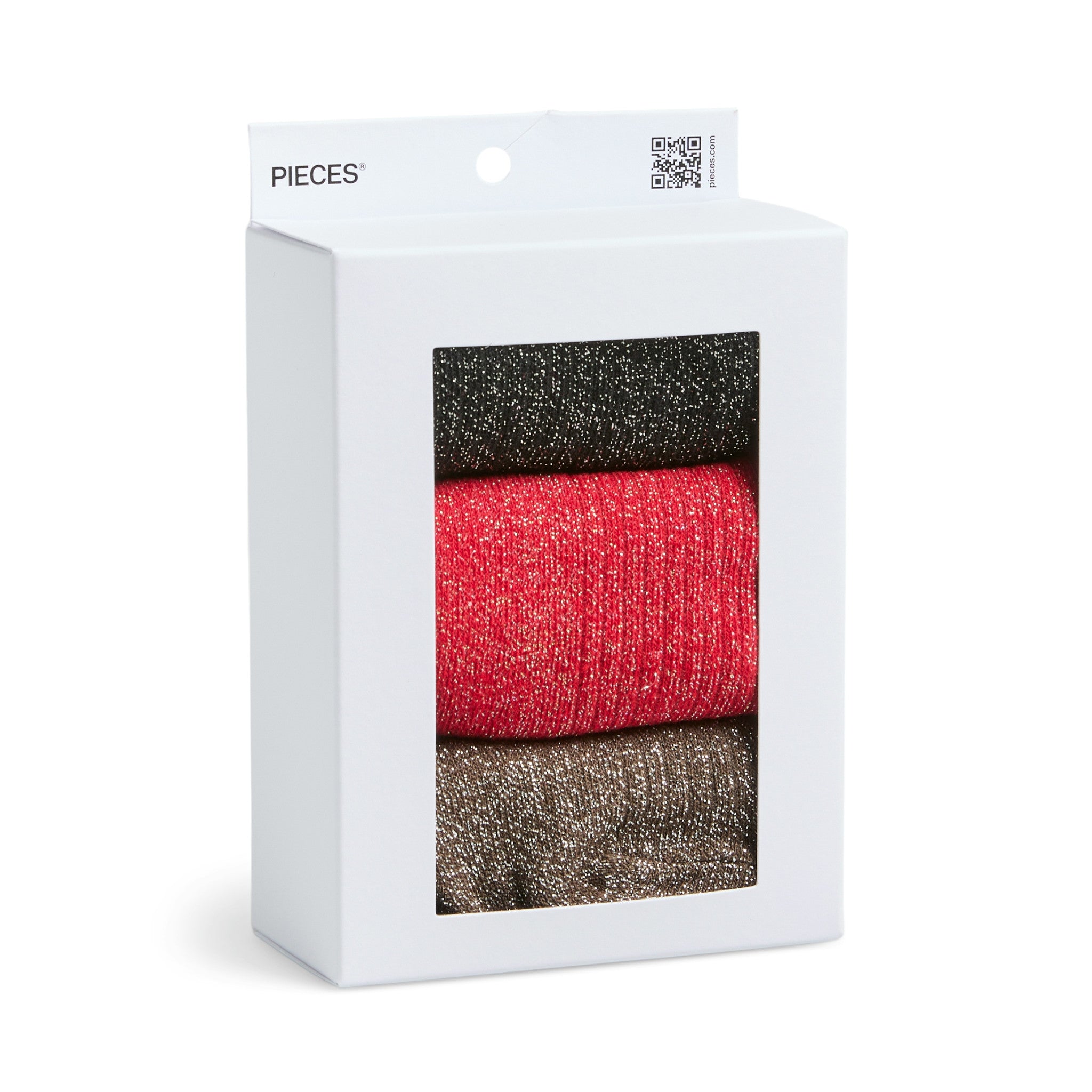PCSEBBY FRILL SOCK 3 PACK BOX
