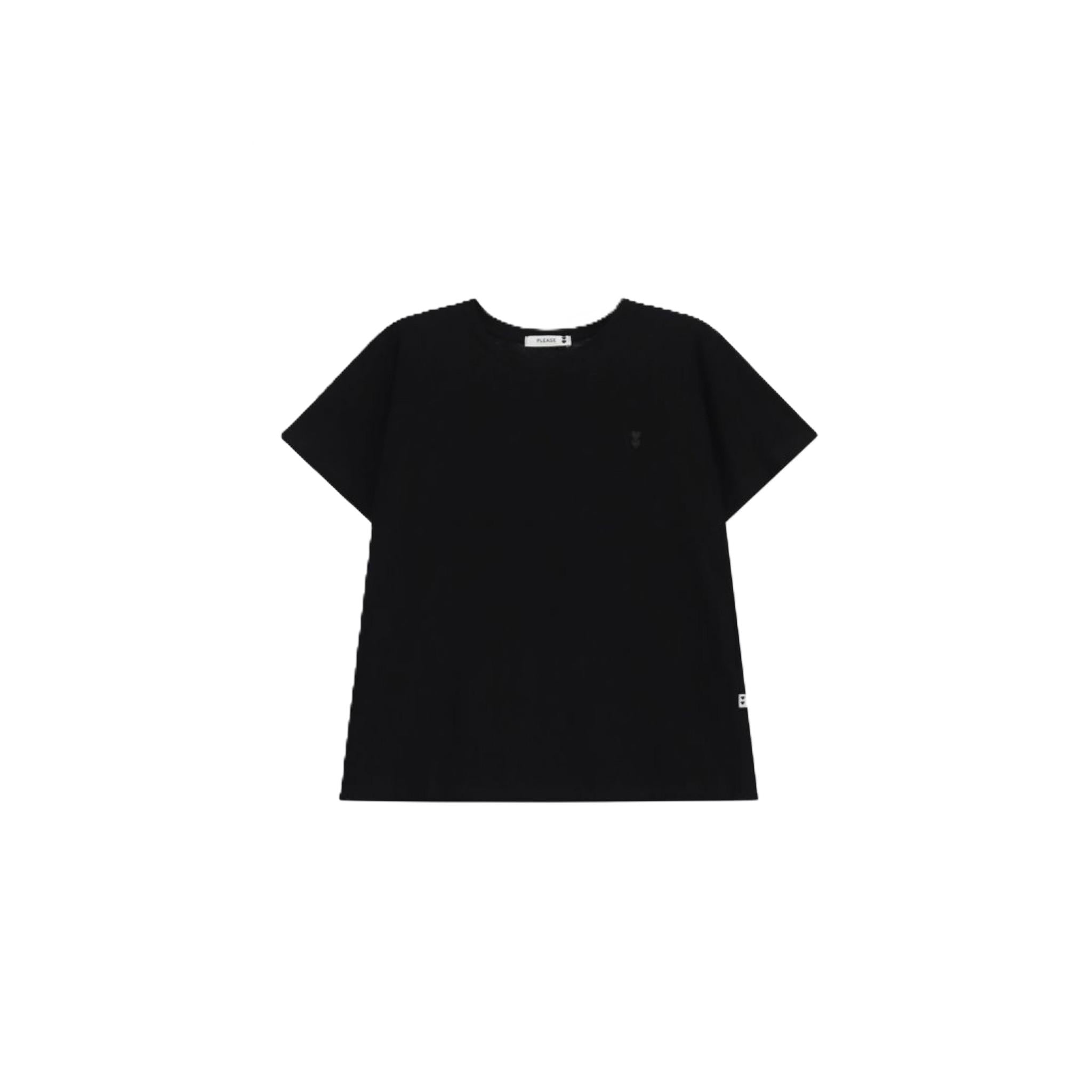T-SHIRT REGULAR FIT CON LOGO RICAMATO