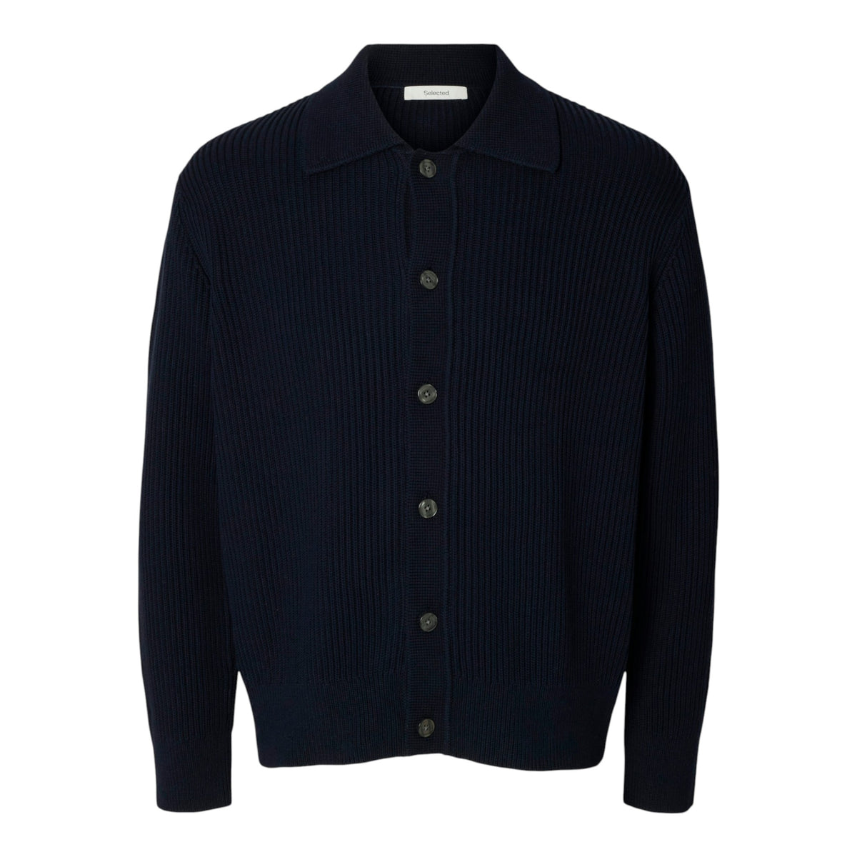 DRY RIB POLO CARDIGAN