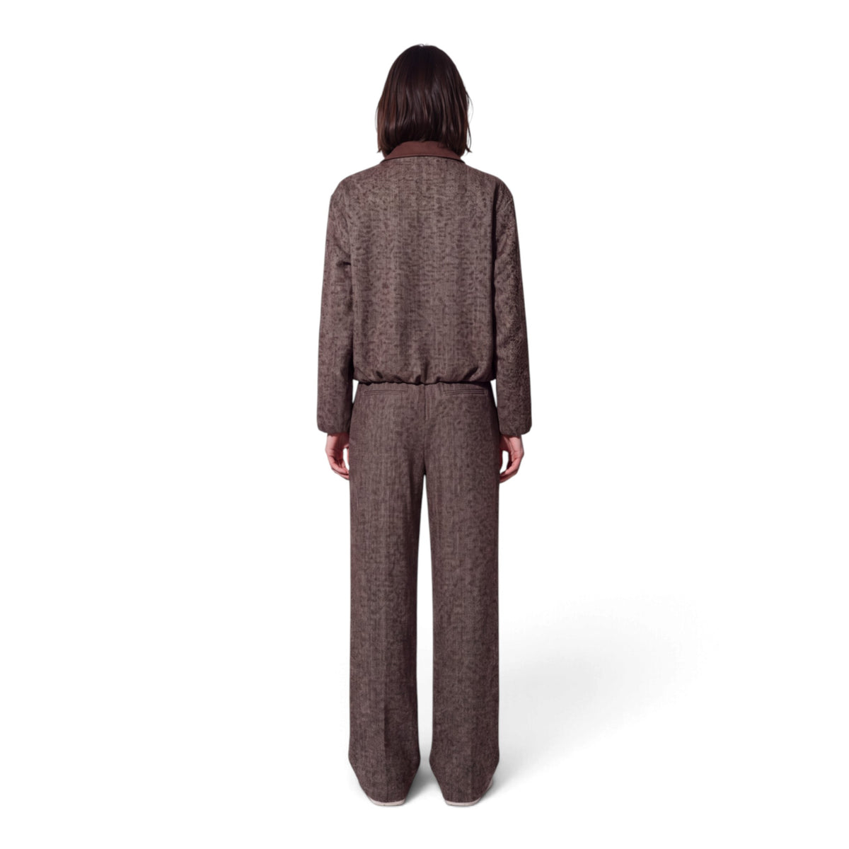 ALBERTE HERRINGBONE PANTS