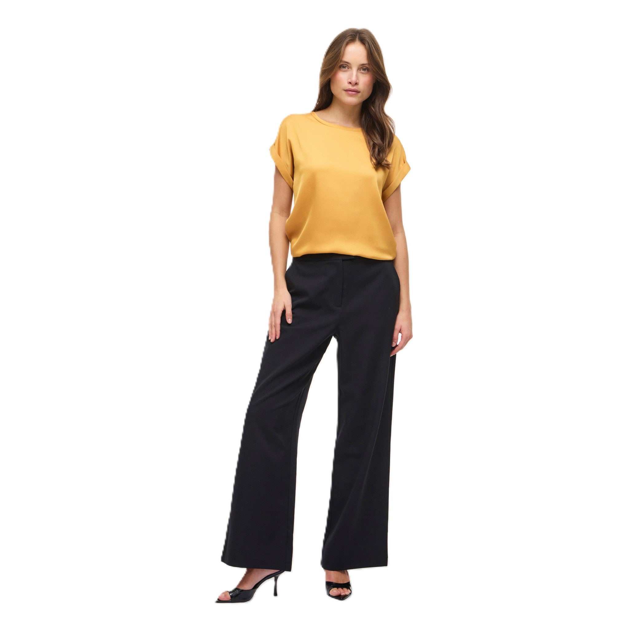 ELLETTE SATIN TOP