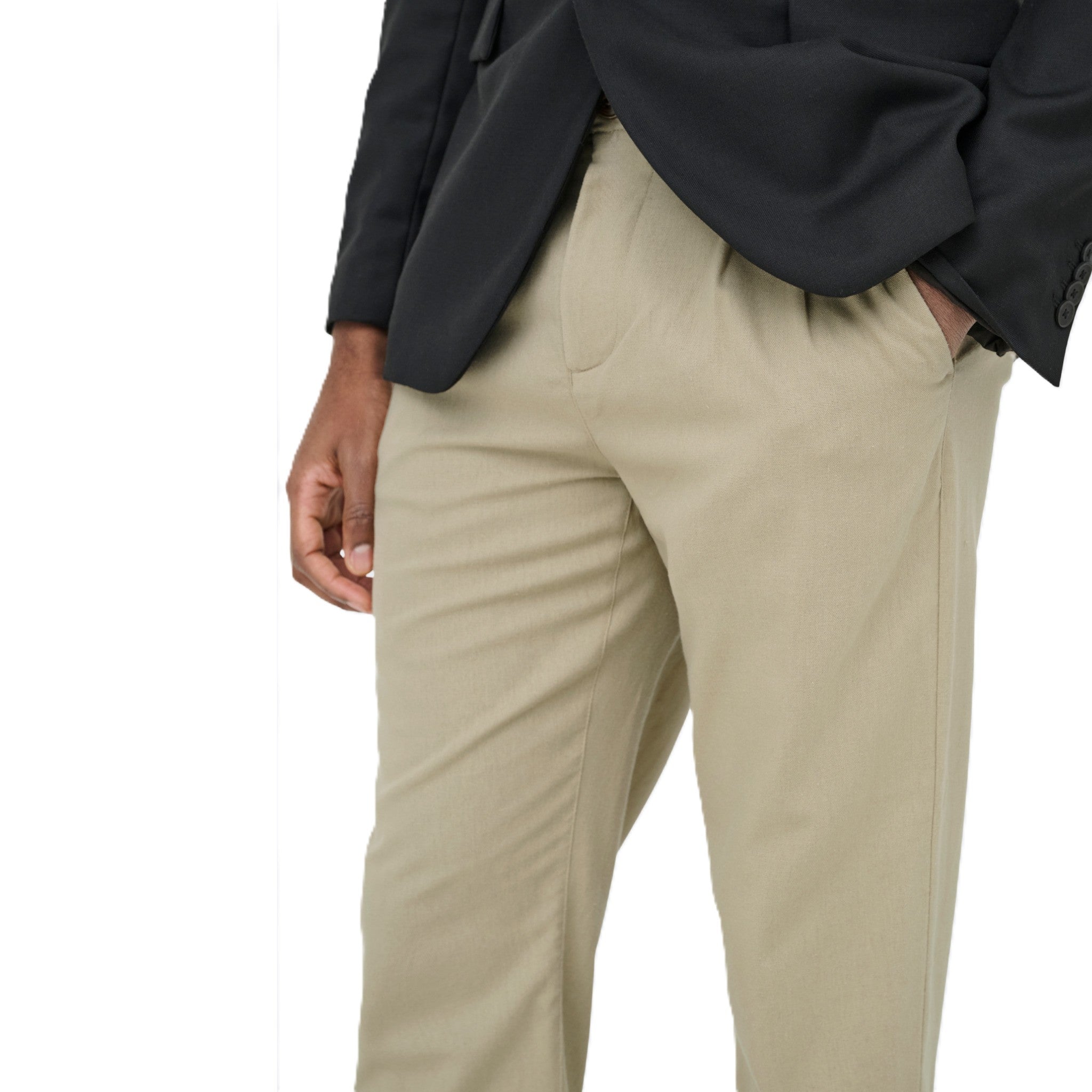 LEO CROP LINEN PANT