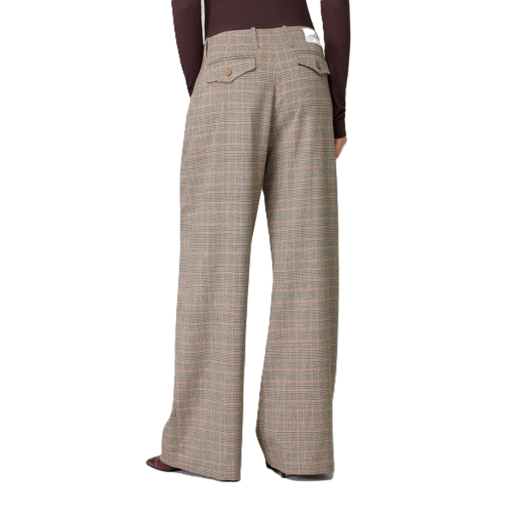 PANTALONE PRINCIPE DI GALLES CON PENCES