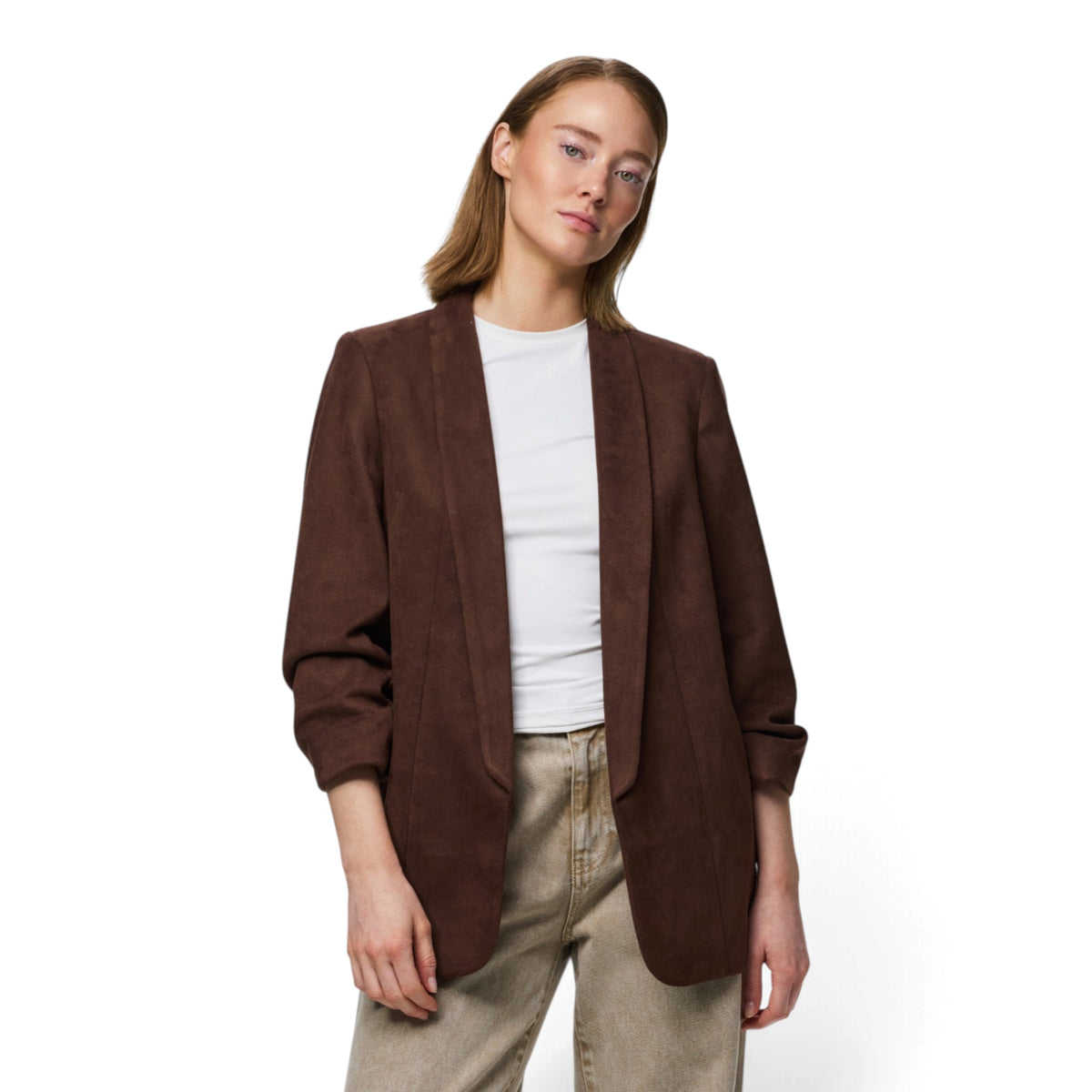 BOSELLA 3/4 BRUSHED BLAZER