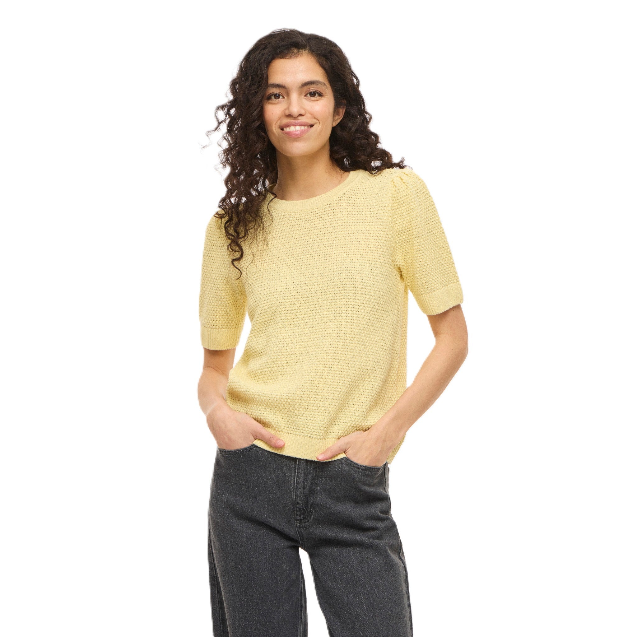 DALO O-NECK KNIT TOP