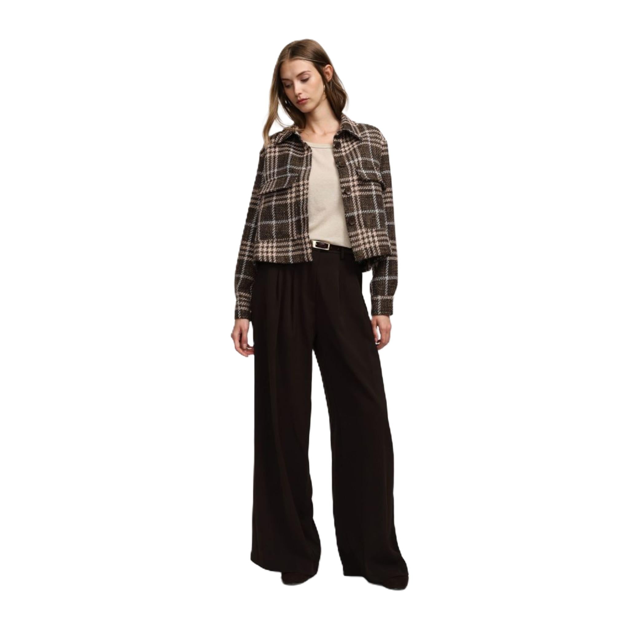 PANTALONI A GAMBA LARGA