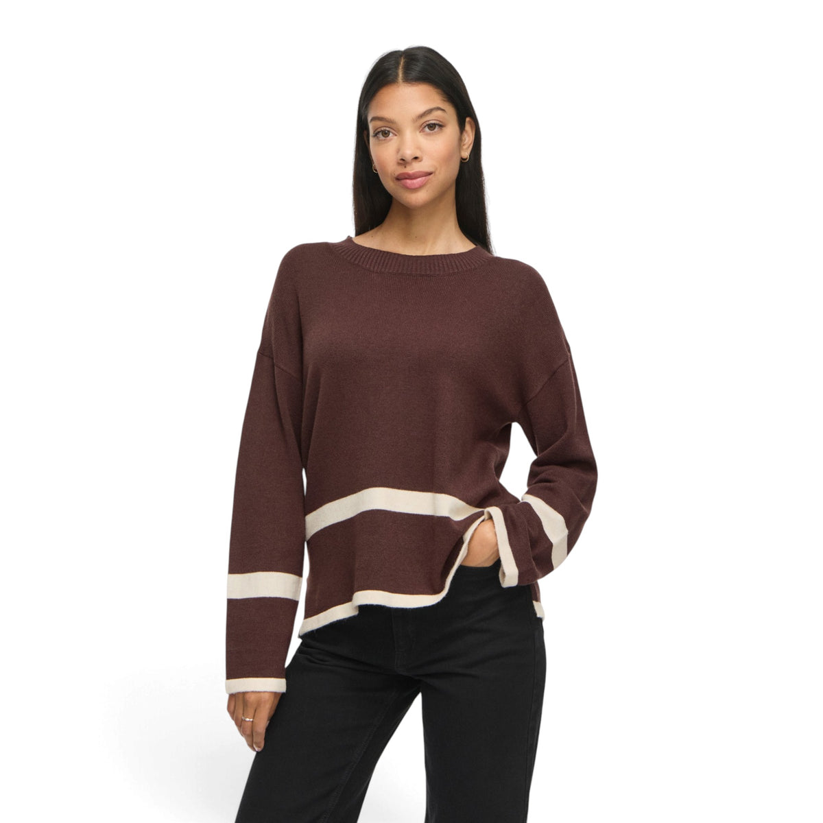 RILO O-NECK OVERSIZE KNIT
