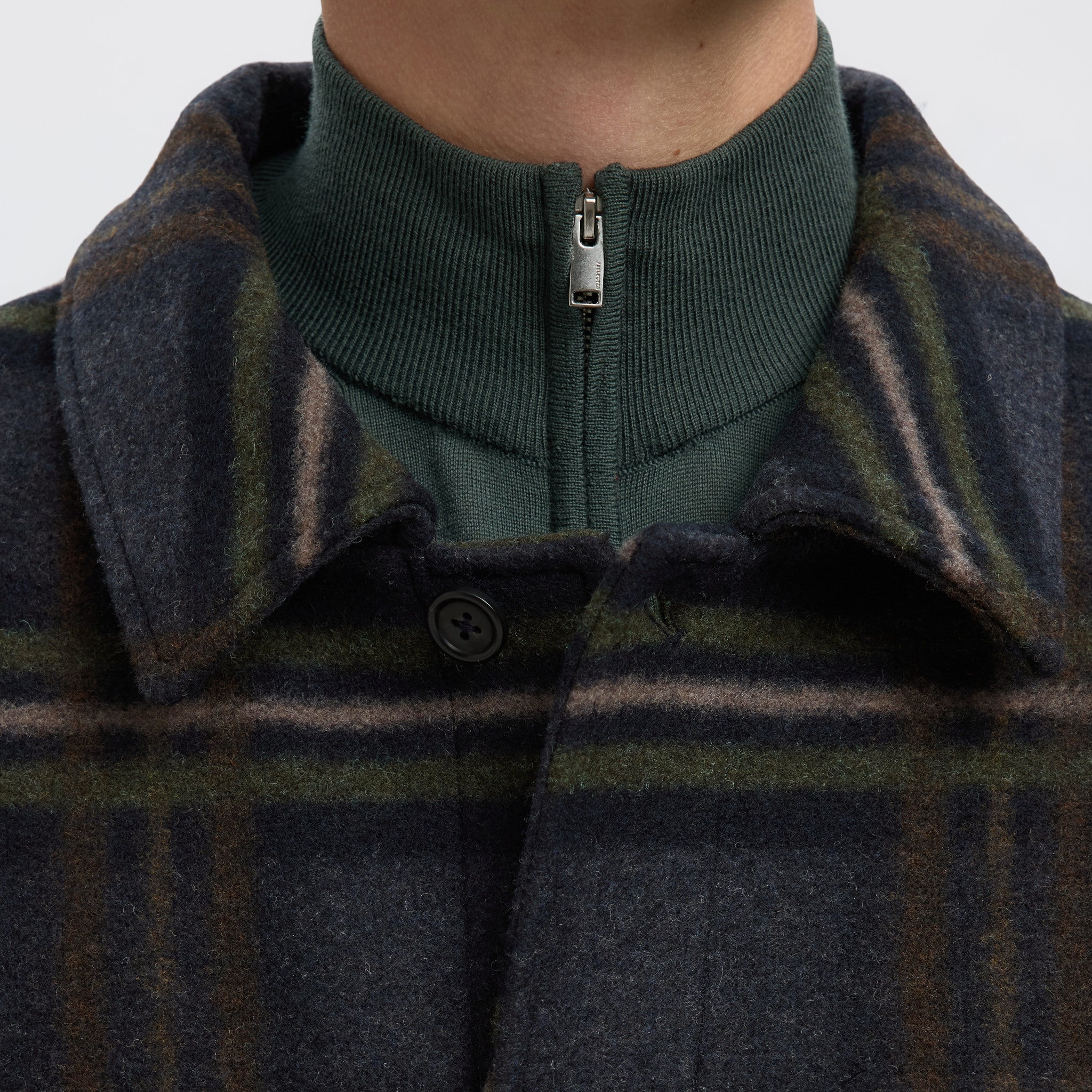 SLHMITCH WOOL BLEND SHACKET