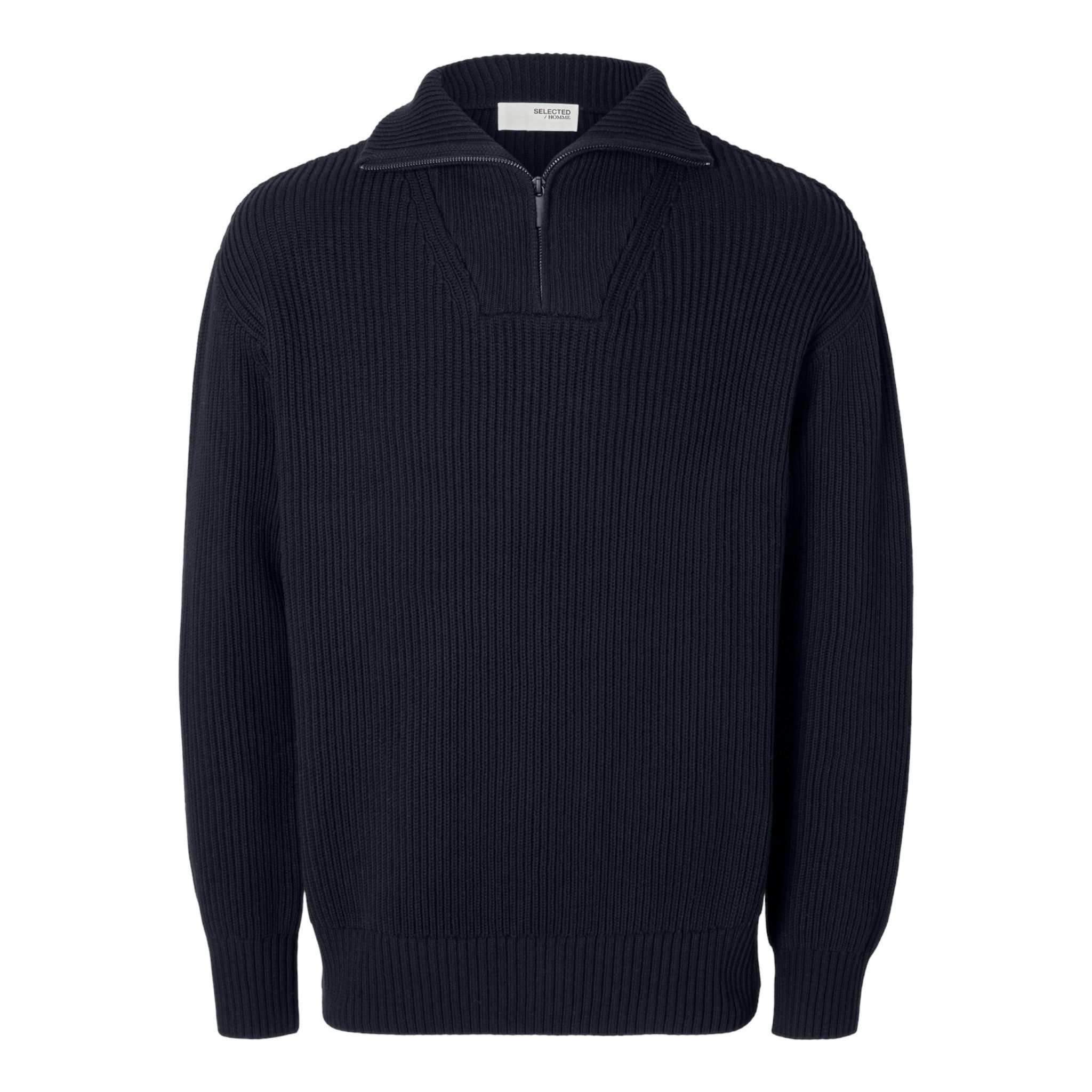SLHDRY KNIT RELAXED HALF ZIP