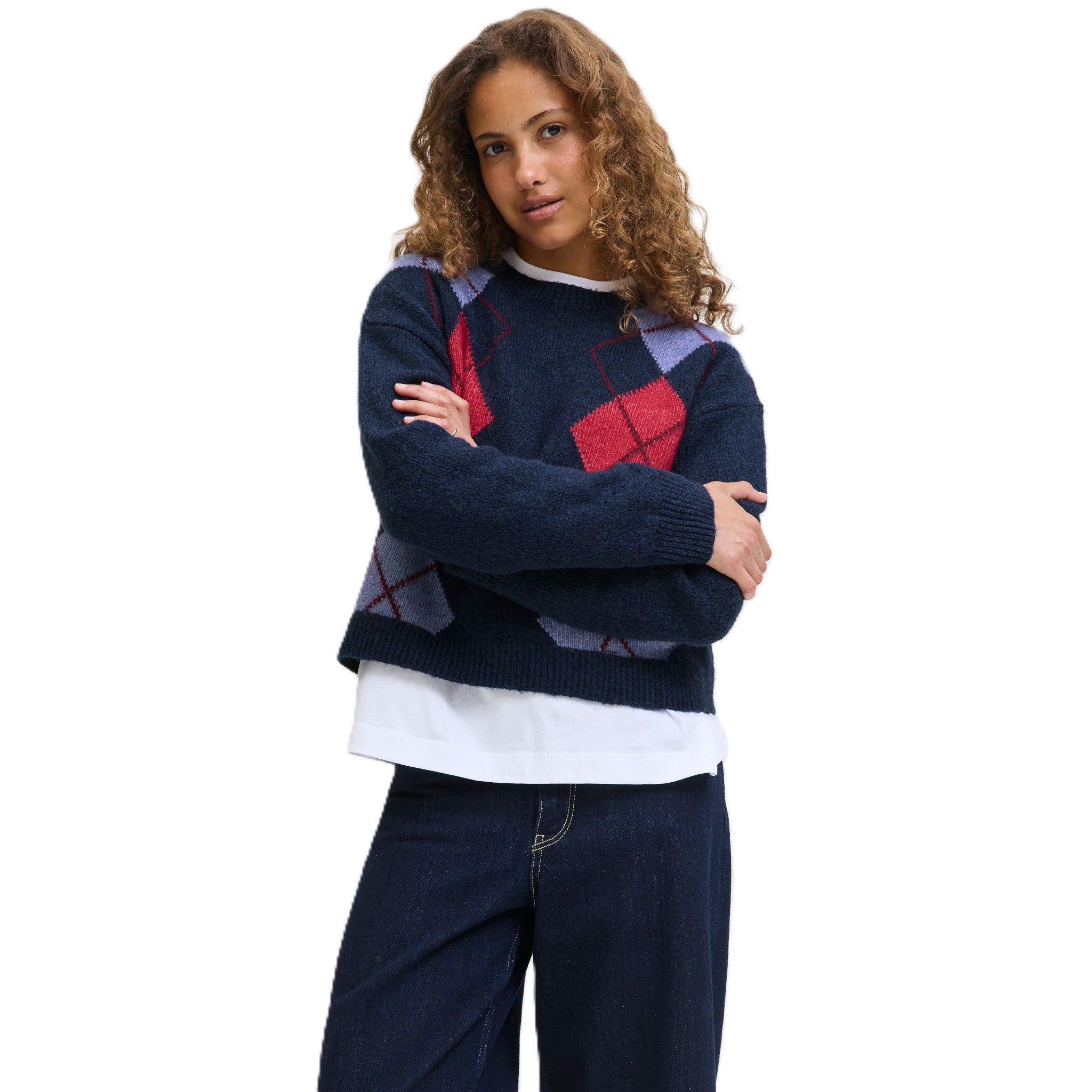 JXHARVI CREW NECK KNIT