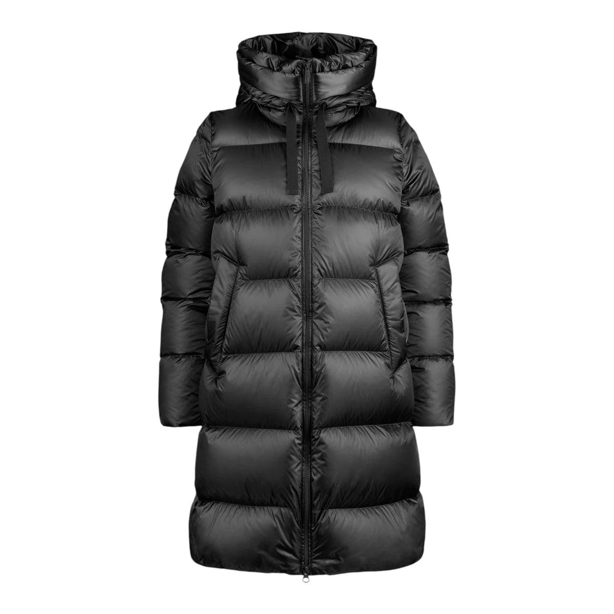 GENEVA JACKET - PIUMINO LUNGO IN NYLON LUCIDO